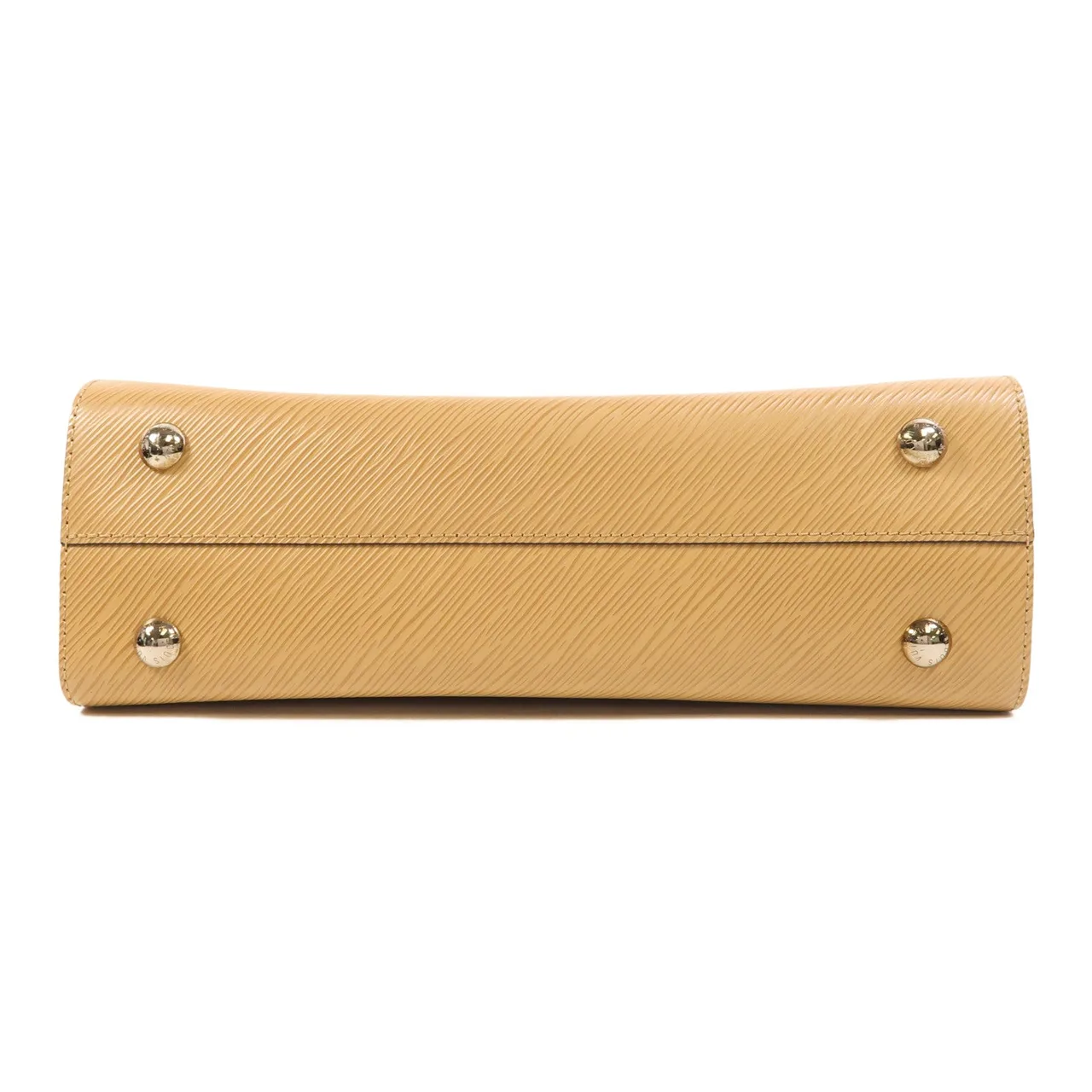 LOUIS VUITTON Twist M51846 2-Way Bag Calfskin 米色 / Camel Calfskin Rank B - Thumbnail 4