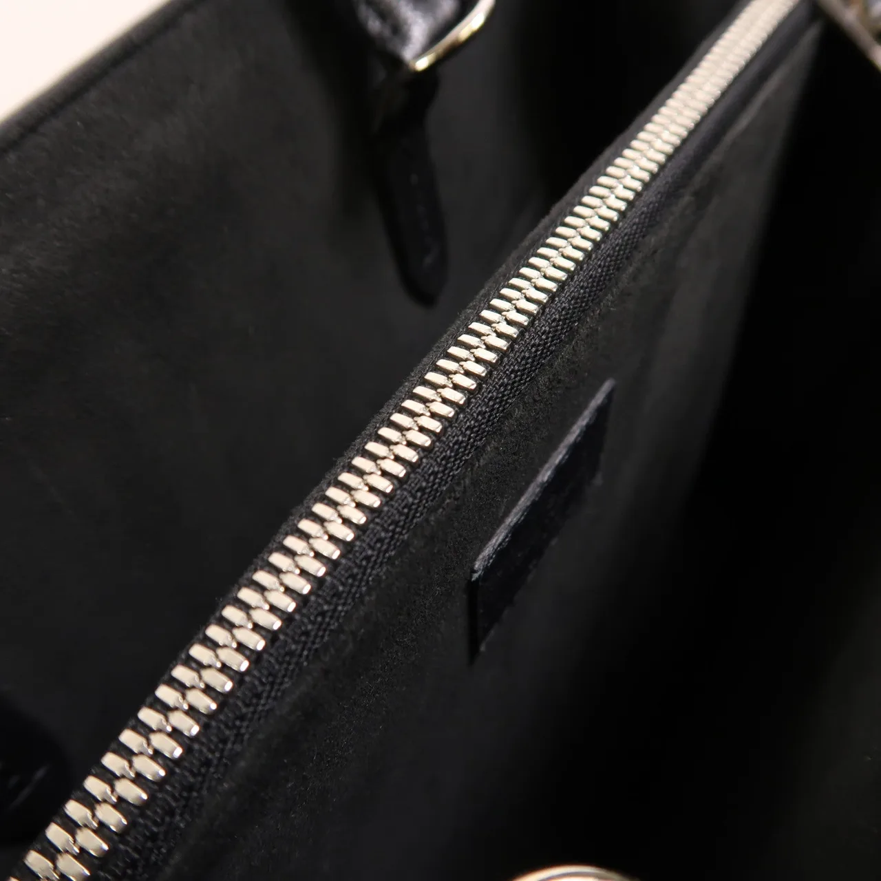 LOUIS VUITTON Twist M51846 2-Way Bag Calfskin 米色 / Camel Calfskin Rank B - Thumbnail 19