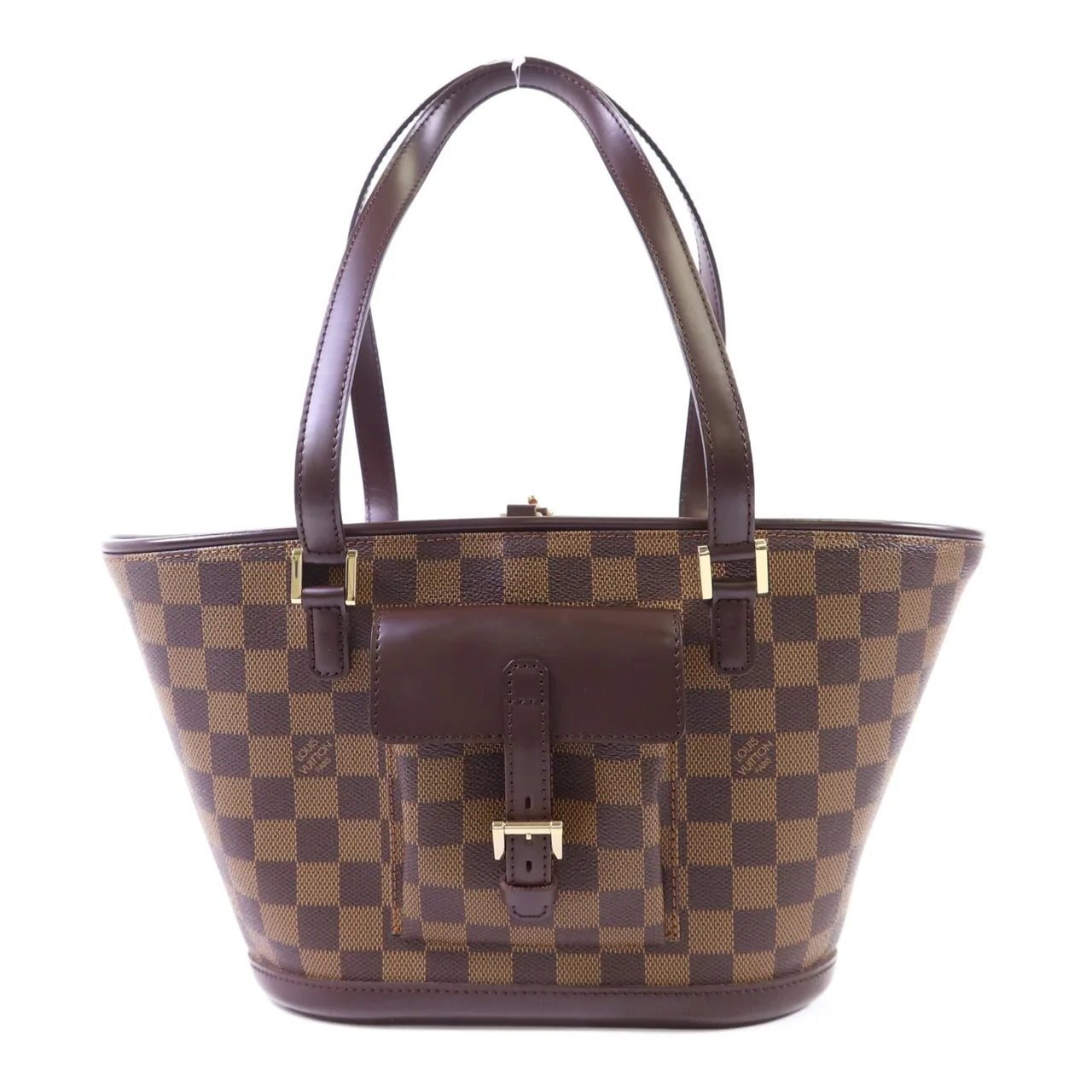 LOUIS VUITTON N51121 肩背包 塗層帆布 棕色 / Brown