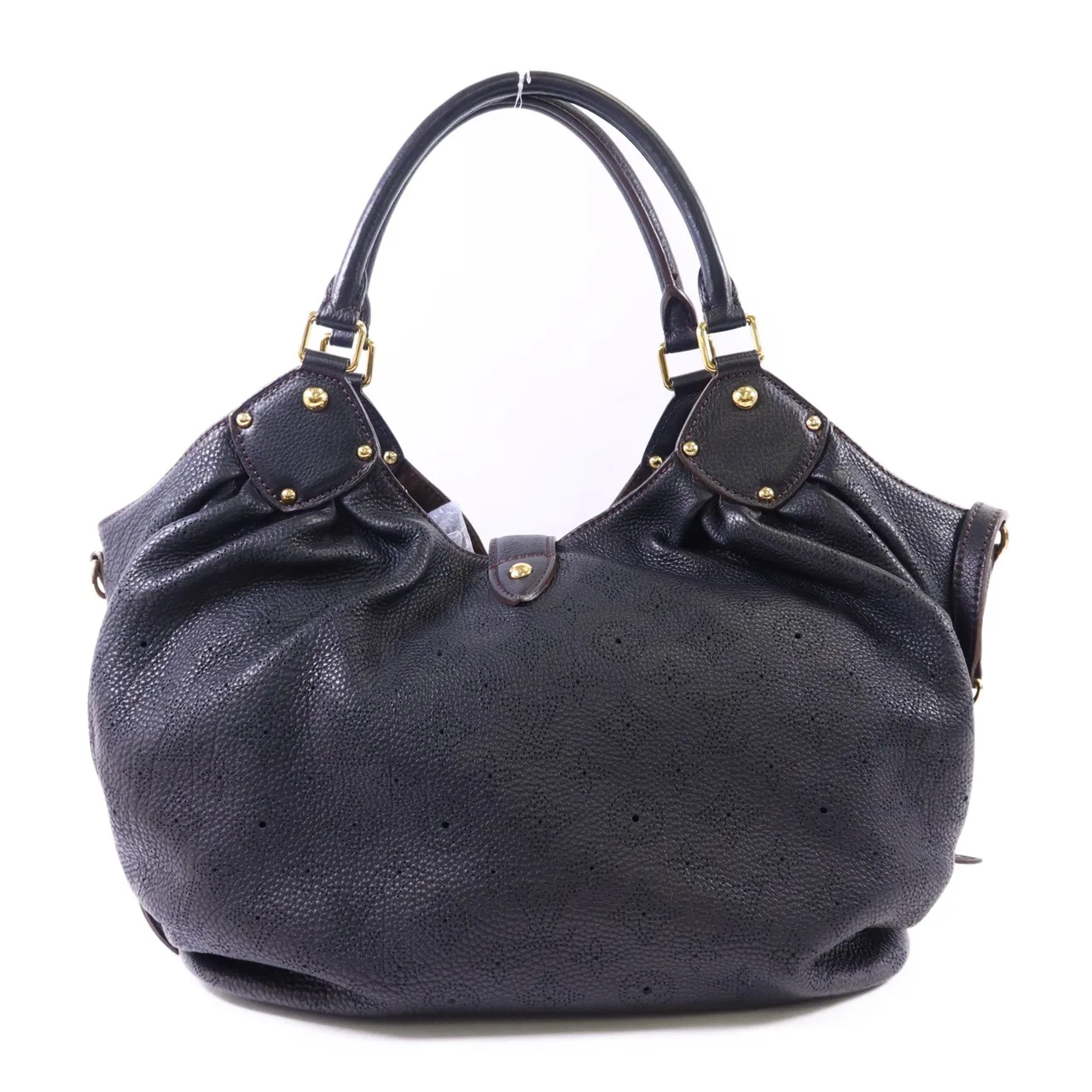 LOUIS VUITTON M93441 肩背包 牛皮 黑色 牛皮 中古品A - 縮圖 2