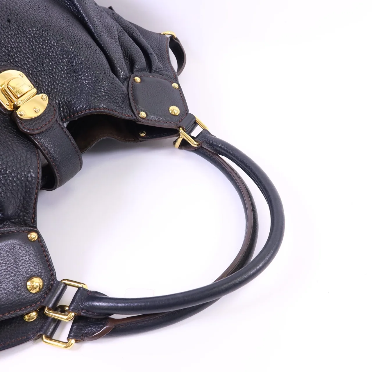 LOUIS VUITTON M93441 肩背包 牛皮 黑色 牛皮 中古品A - 縮圖 5