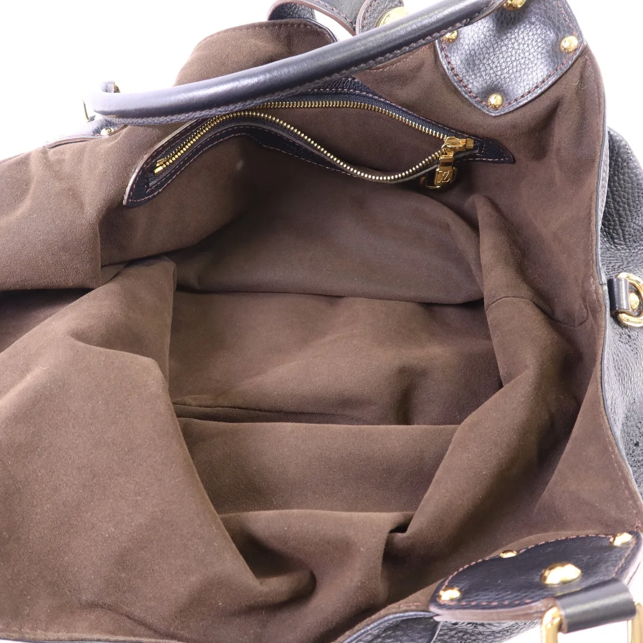 LOUIS VUITTON M93441 肩背包 牛皮 黑色 牛皮 中古品A - 縮圖 6