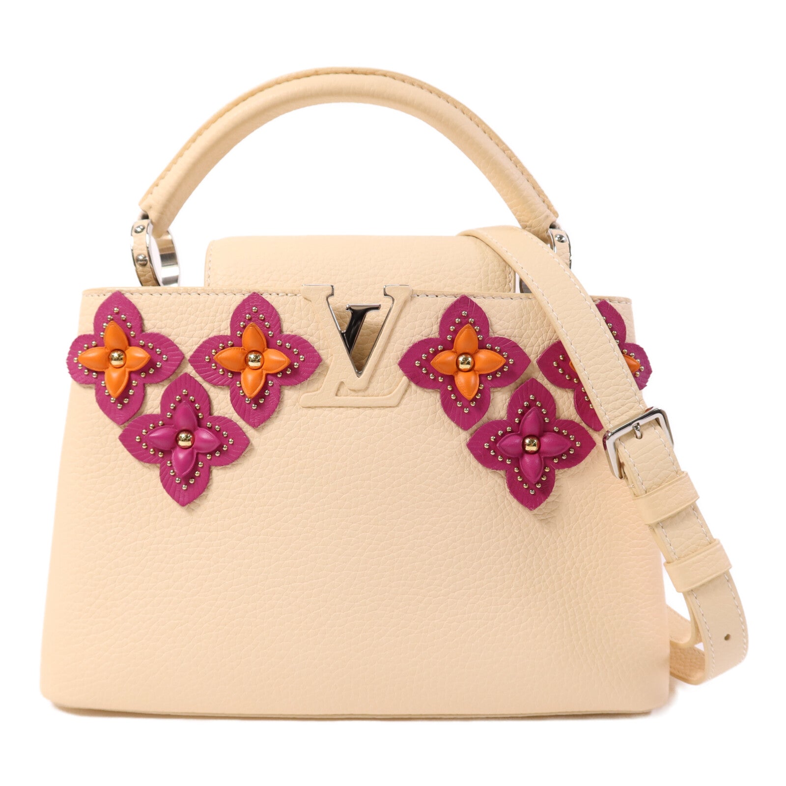 LOUIS VUITTON Capucines M53661 2-Way Bag Calfskin