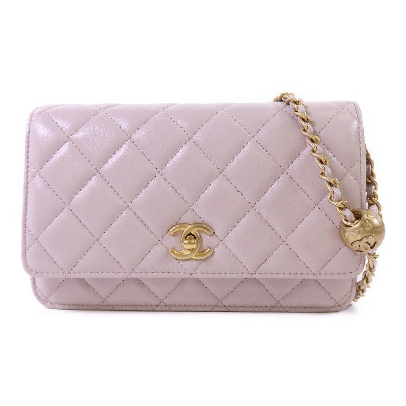 LOUIS VUITTON WOC Shoulder Bag Lambskin