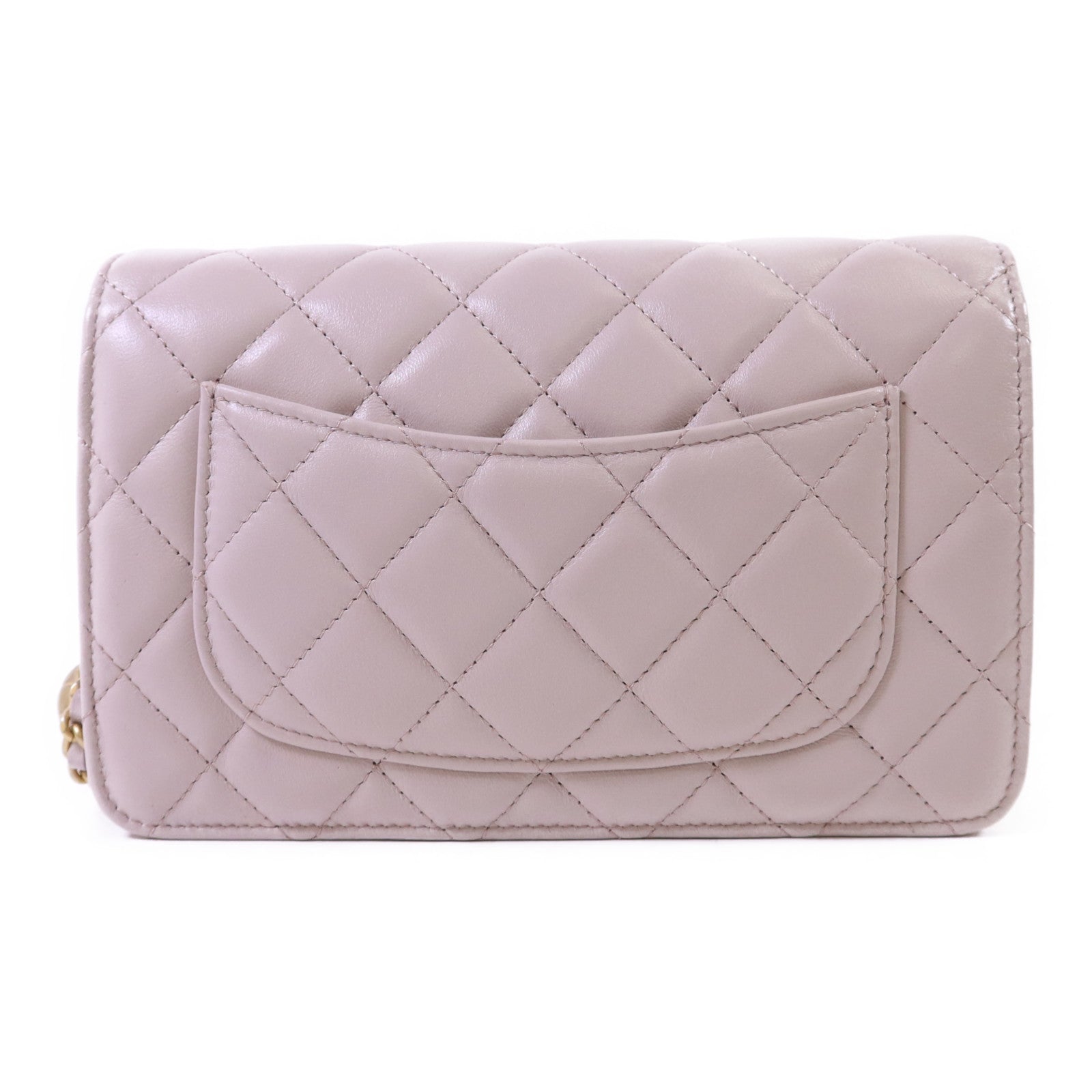 LOUIS VUITTON WOC Shoulder Bag Lambskin 2