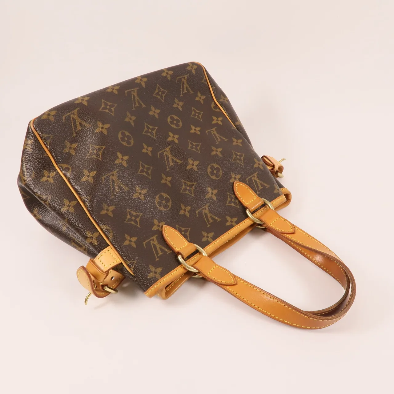 LOUIS VUITTON Batignolles M51156 Tote Bag Coated Canvas 棕色 / Brown Coated Canvas Rank B - Thumbnail 5