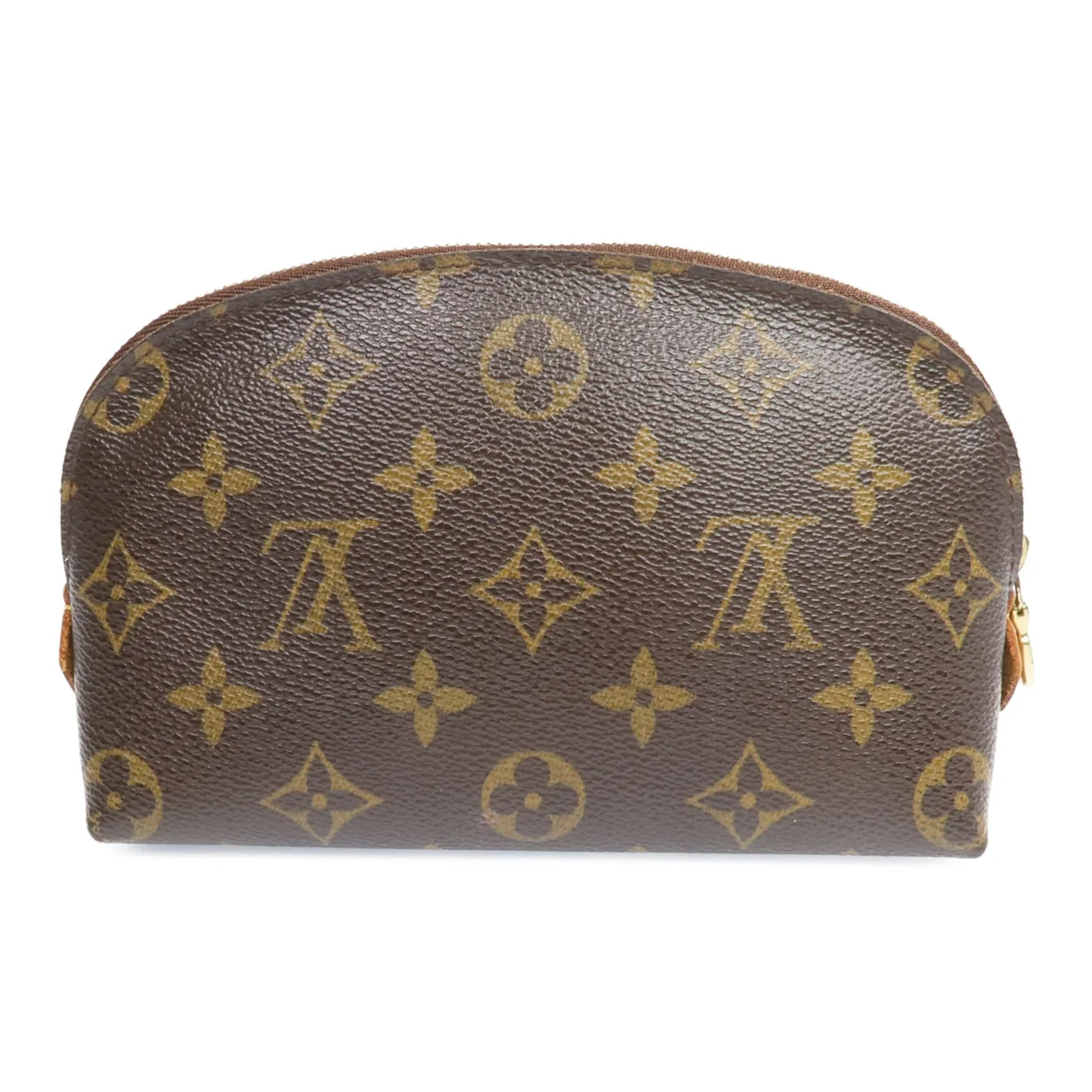 LOUIS VUITTON Cosmetic Pouch M47515 Clutch Coated Canvas 棕色 Coated Canvas Rank B - Thumbnail 2