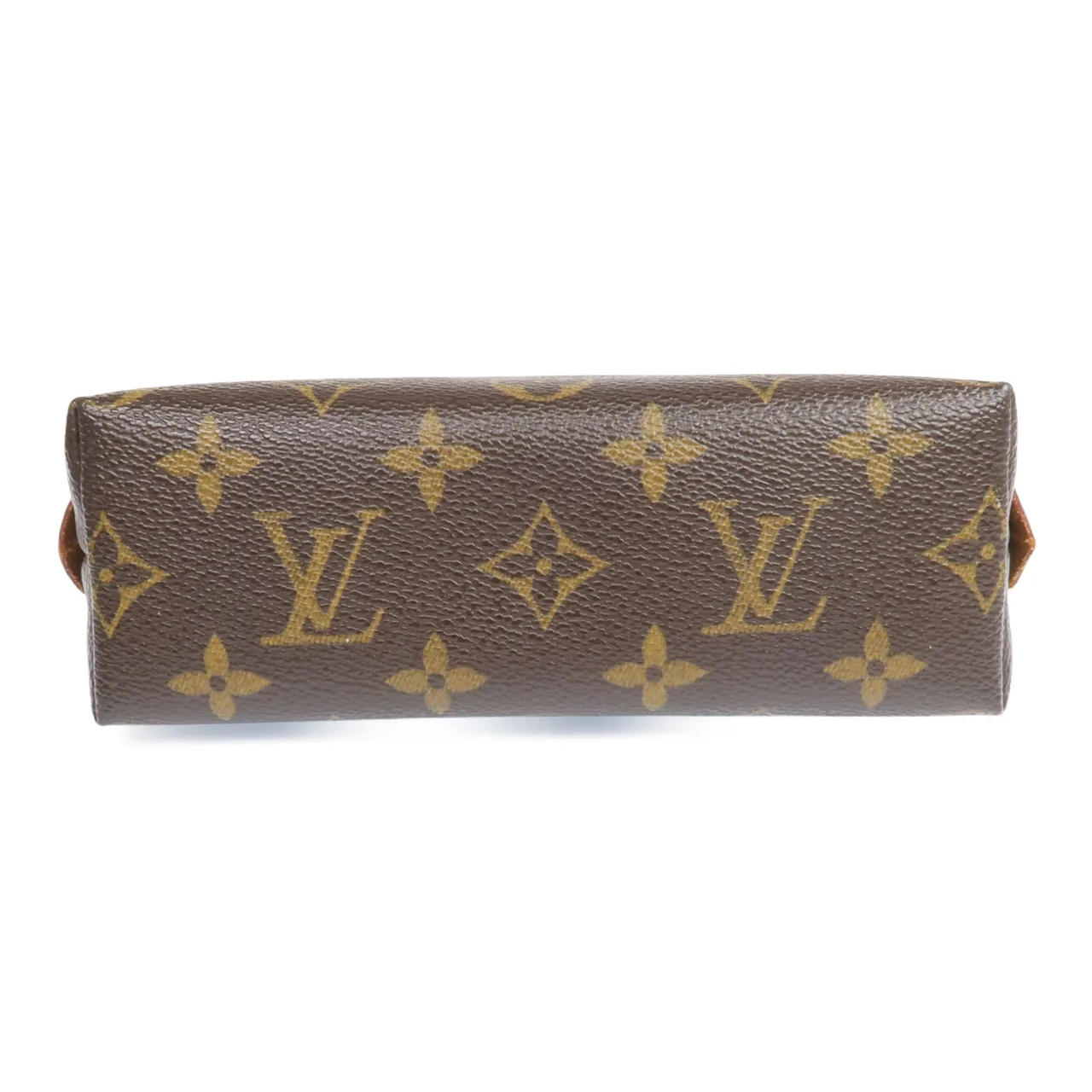 LOUIS VUITTON Cosmetic Pouch M47515 Clutch Coated Canvas 棕色 Coated Canvas Rank B - Thumbnail 4
