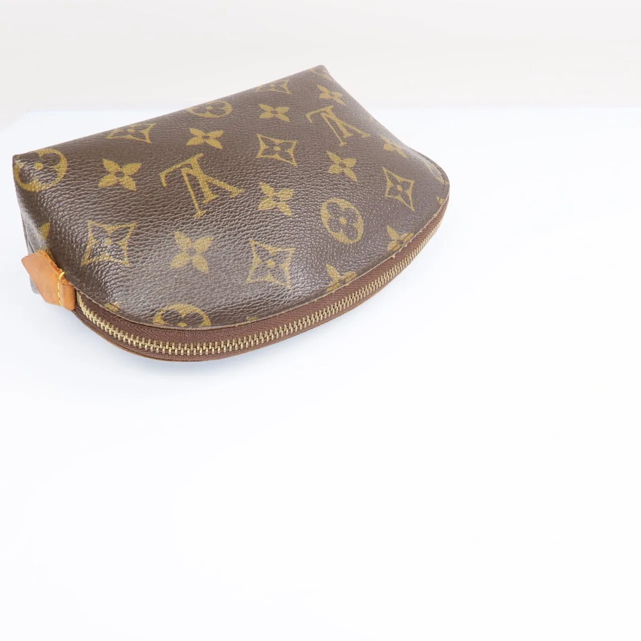 LOUIS VUITTON Cosmetic Pouch M47515 Clutch Coated Canvas 棕色 Coated Canvas Rank B - Thumbnail 5