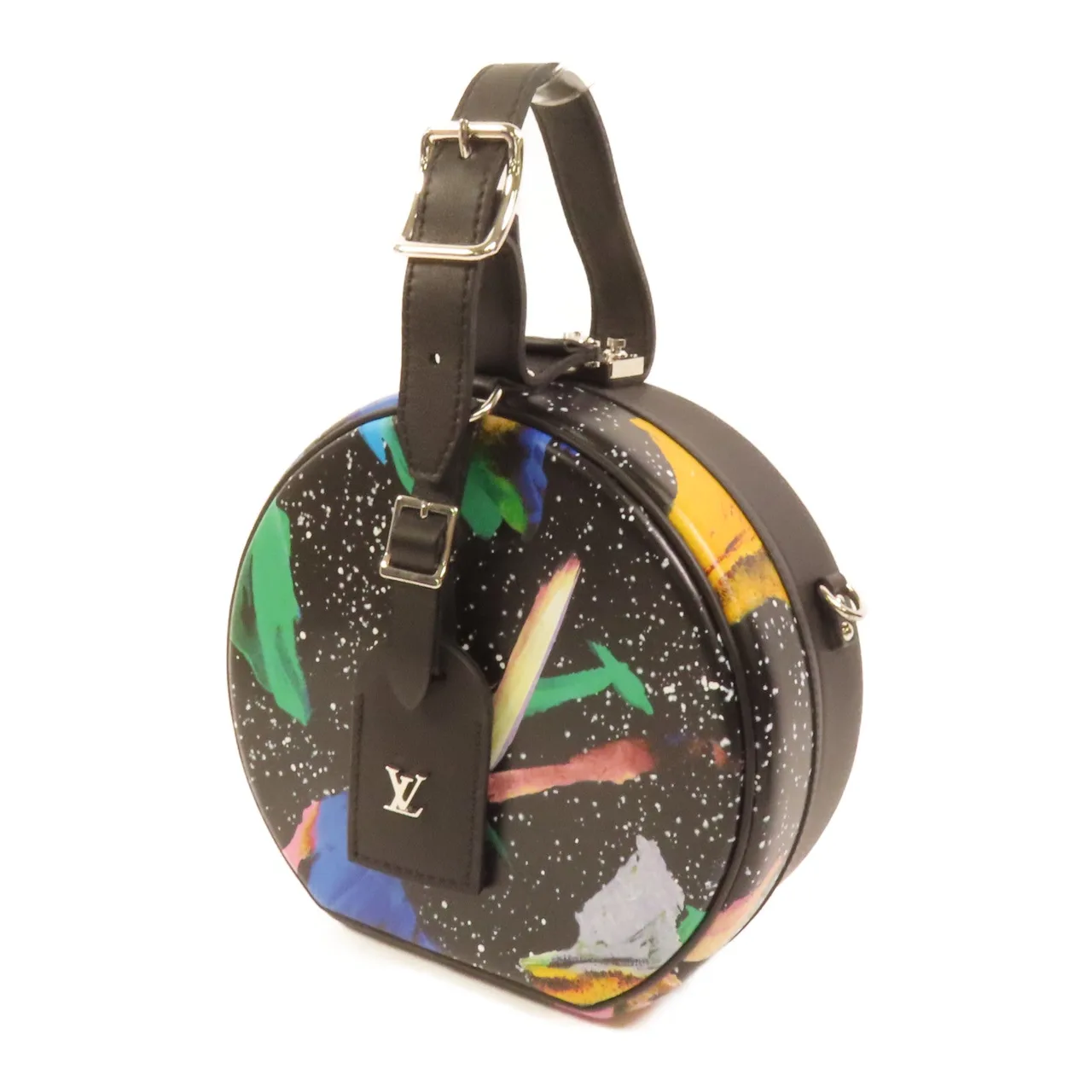 LOUIS VUITTON Petite Boite Chapeau M53798 2-Way Bag Leather 黑色 / Black/Multi Leather Rank A - Thumbnail 3