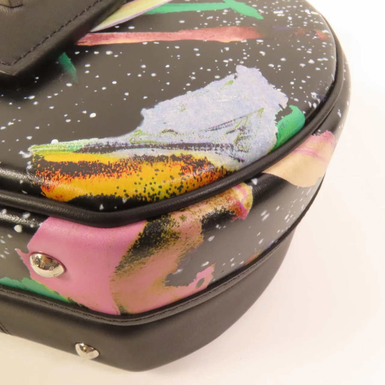 LOUIS VUITTON Petite Boite Chapeau M53798 2-Way Bag Leather 黑色 / Black/Multi Leather Rank A - Thumbnail 14