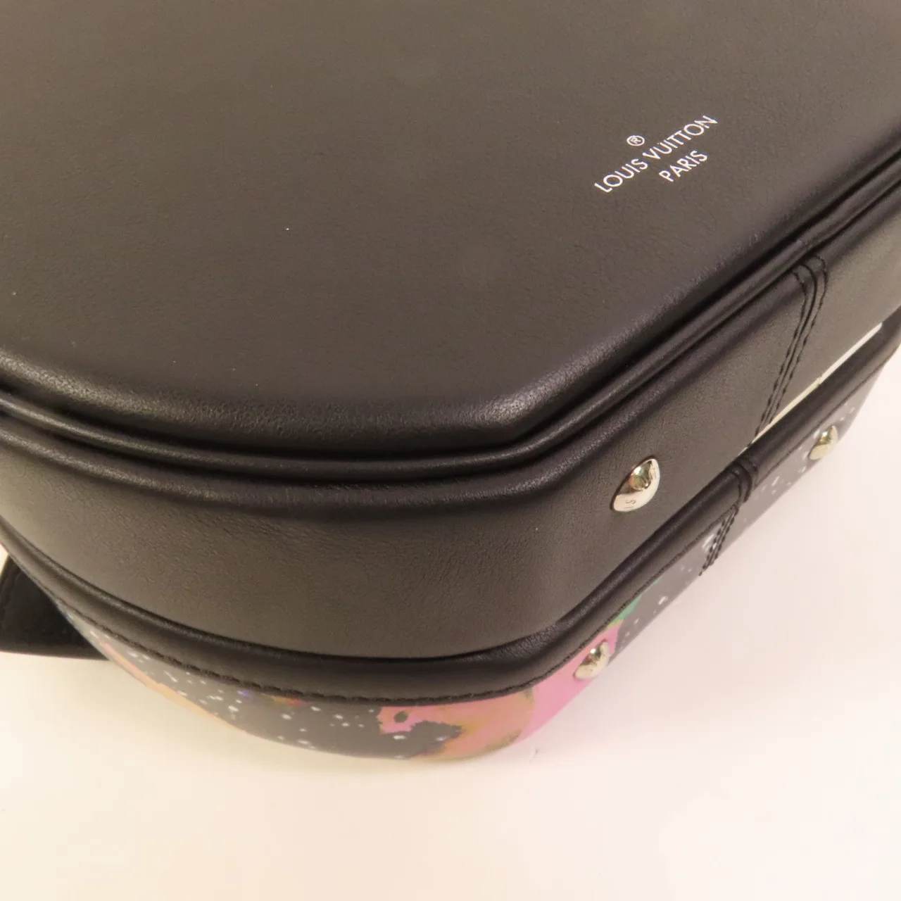 LOUIS VUITTON Petite Boite Chapeau M53798 2-Way Bag Leather 黑色 / Black/Multi Leather Rank A - Thumbnail 15