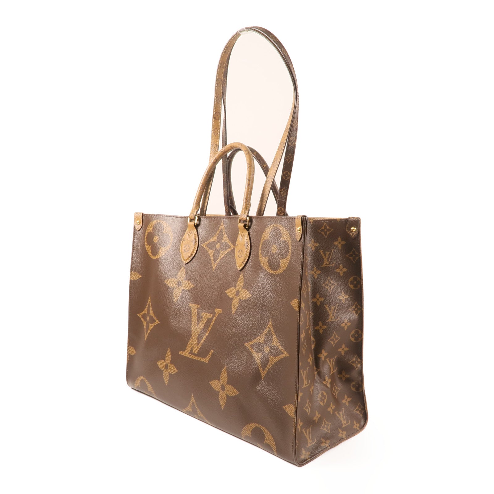LOUIS VUITTON OnTheGo M45320 2-Way Bag Coated Canvas 3