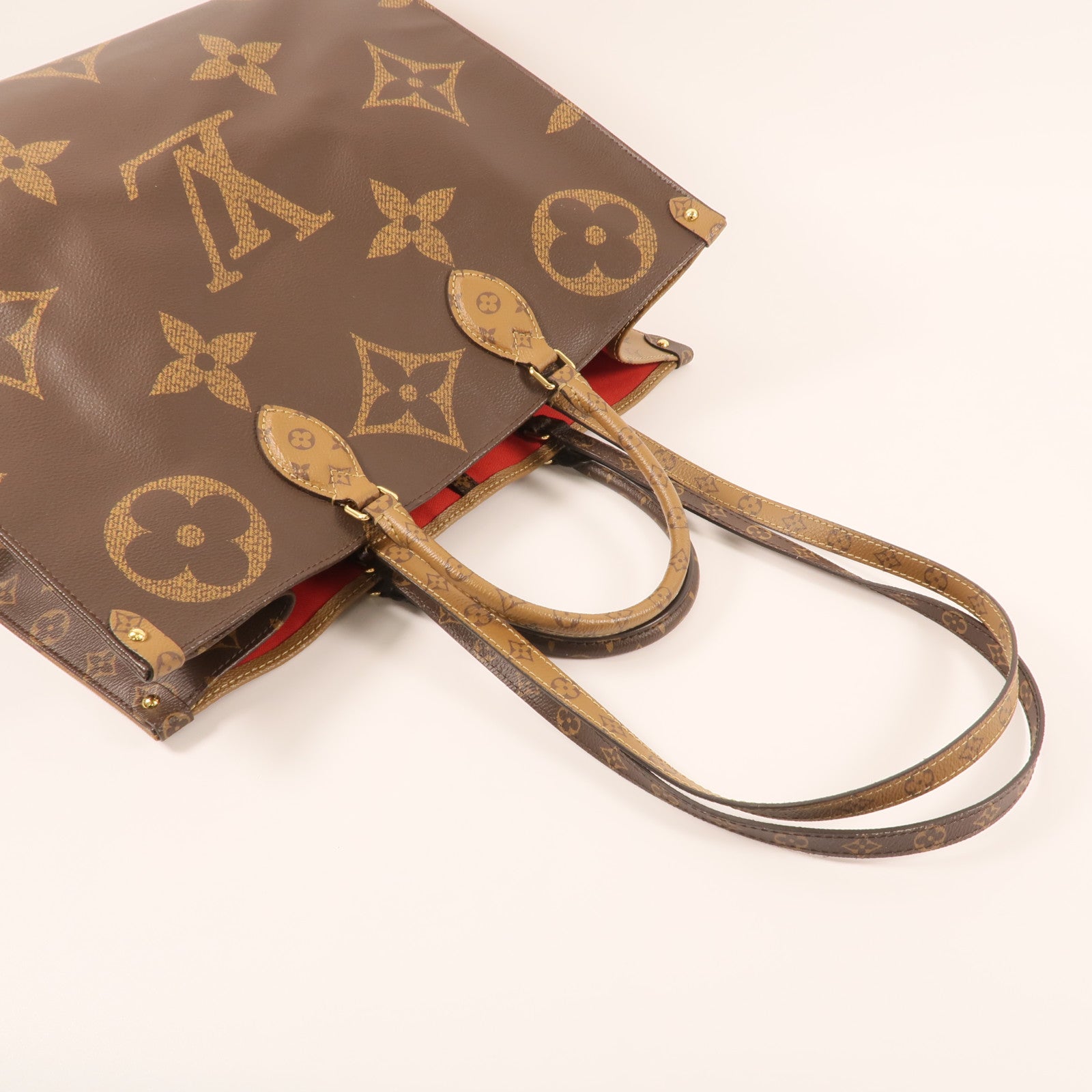LOUIS VUITTON OnTheGo M45320 2-Way Bag Coated Canvas 4
