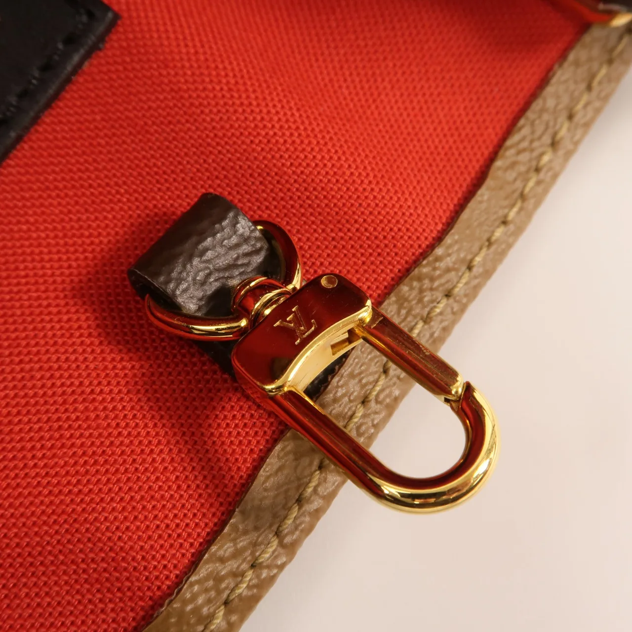 LOUIS VUITTON OnTheGo M45320 2-Way Bag Coated Canvas 棕色 Coated Canvas Rank A - Thumbnail 11