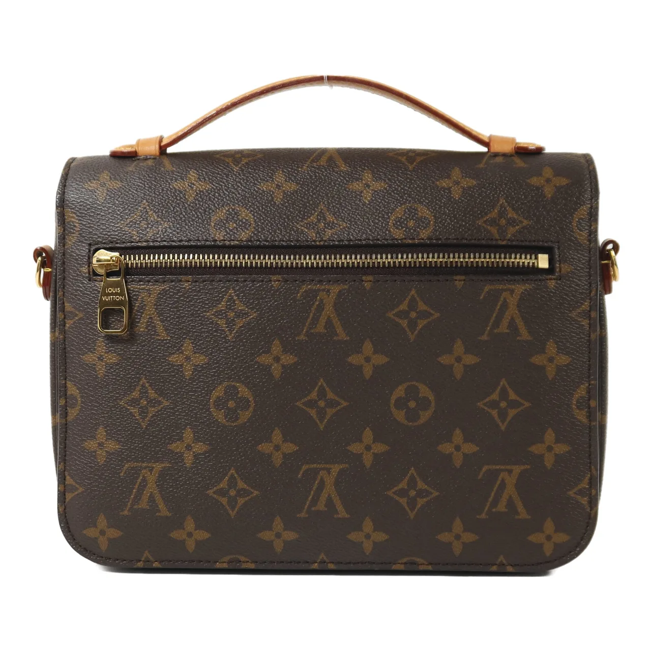 LOUIS VUITTON Pochette Metis M44875 兩用包 塗層帆布 棕色 塗層帆布 中古品A - 縮圖 2