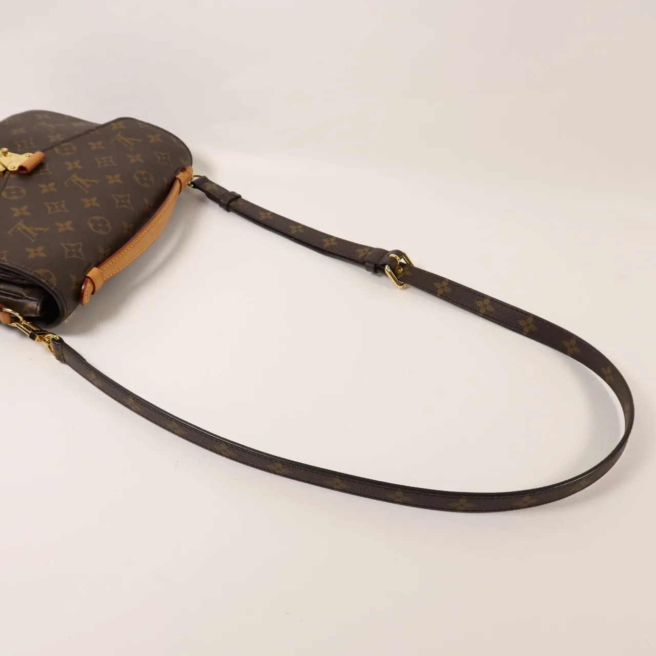 LOUIS VUITTON Pochette Metis M44875 兩用包 塗層帆布 棕色 塗層帆布 中古品A - 縮圖 7