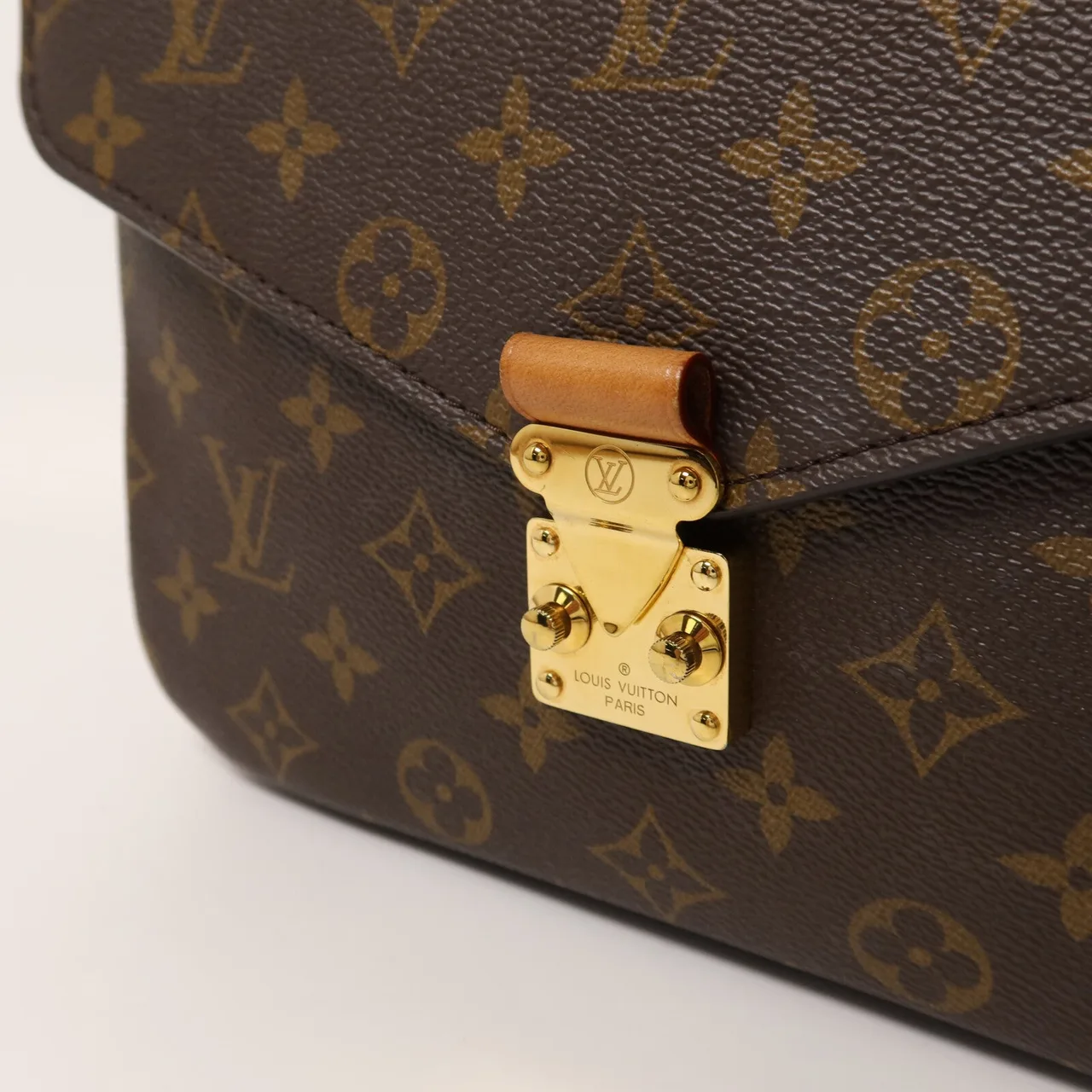 LOUIS VUITTON Pochette Metis M44875 兩用包 塗層帆布 棕色 塗層帆布 中古品A - 縮圖 8