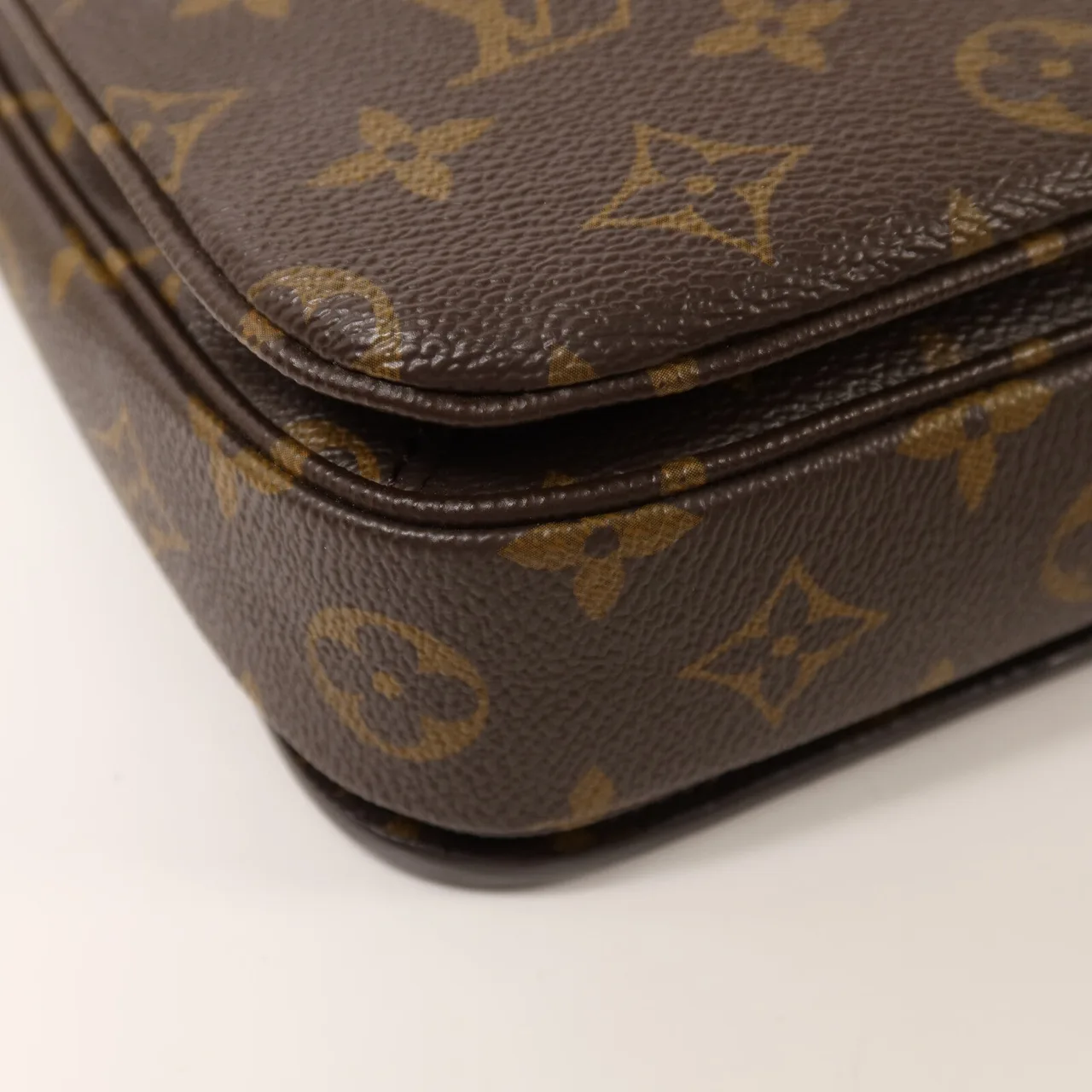 LOUIS VUITTON Pochette Metis M44875 兩用包 塗層帆布 棕色 塗層帆布 中古品A - 縮圖 9
