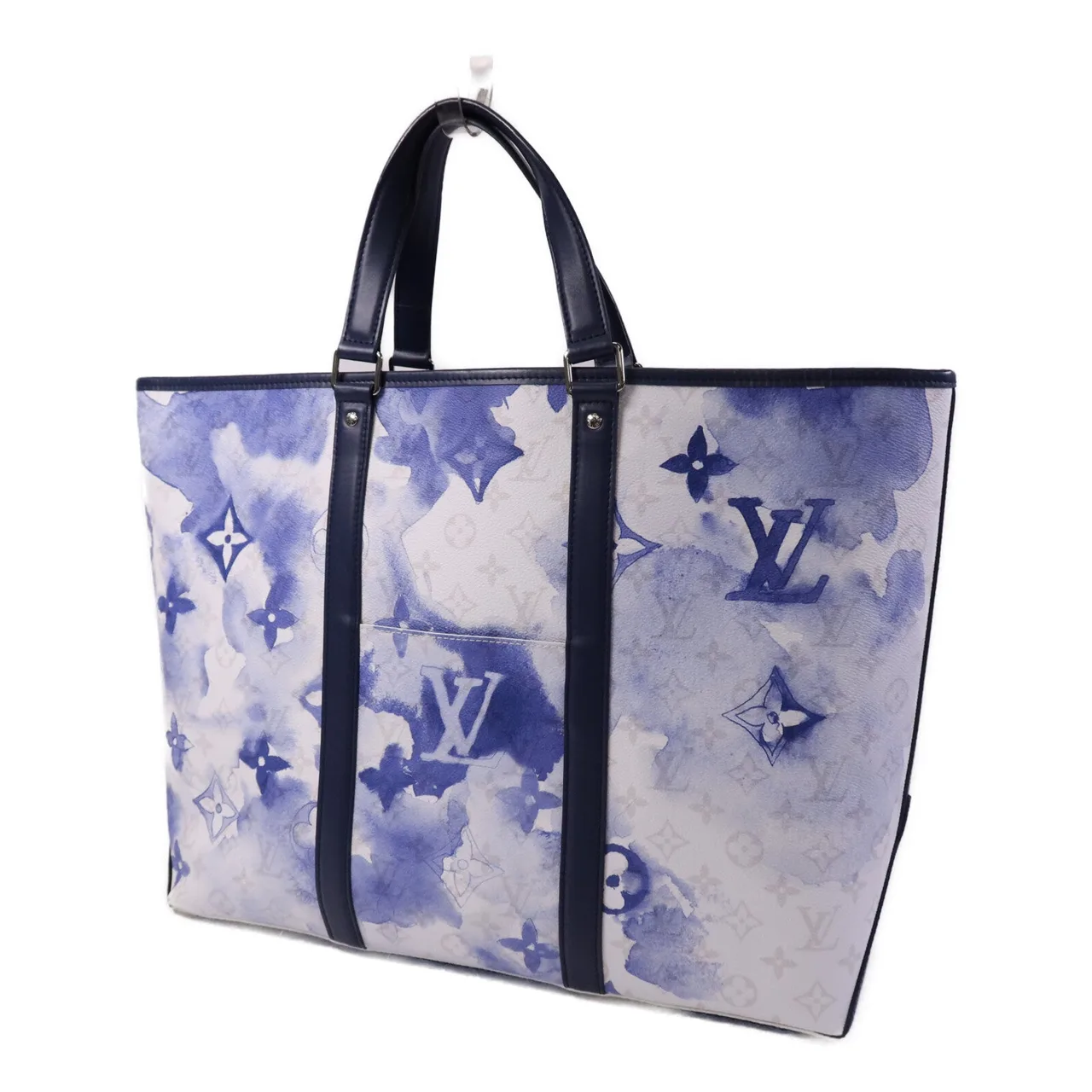 LOUIS VUITTON M45755 2-Way Bag Coated Canvas 藍色 / Blue Coated Canvas Rank A - Thumbnail 2