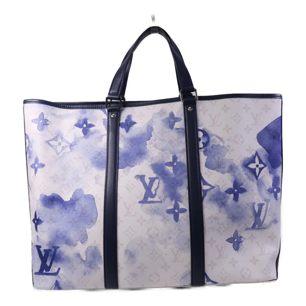 LOUIS VUITTON M45755 2-Way Bag Coated Canvas 藍色 / Blue Coated Canvas Rank A - Thumbnail 3