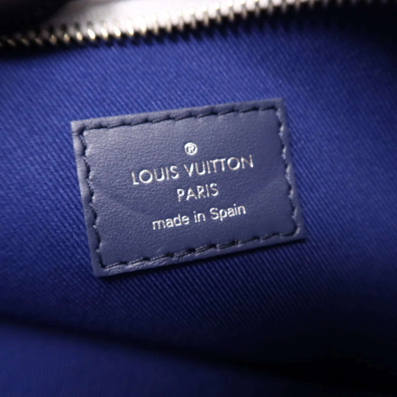LOUIS VUITTON M45755 2-Way Bag Coated Canvas 藍色 / Blue Coated Canvas Rank A - Thumbnail 6