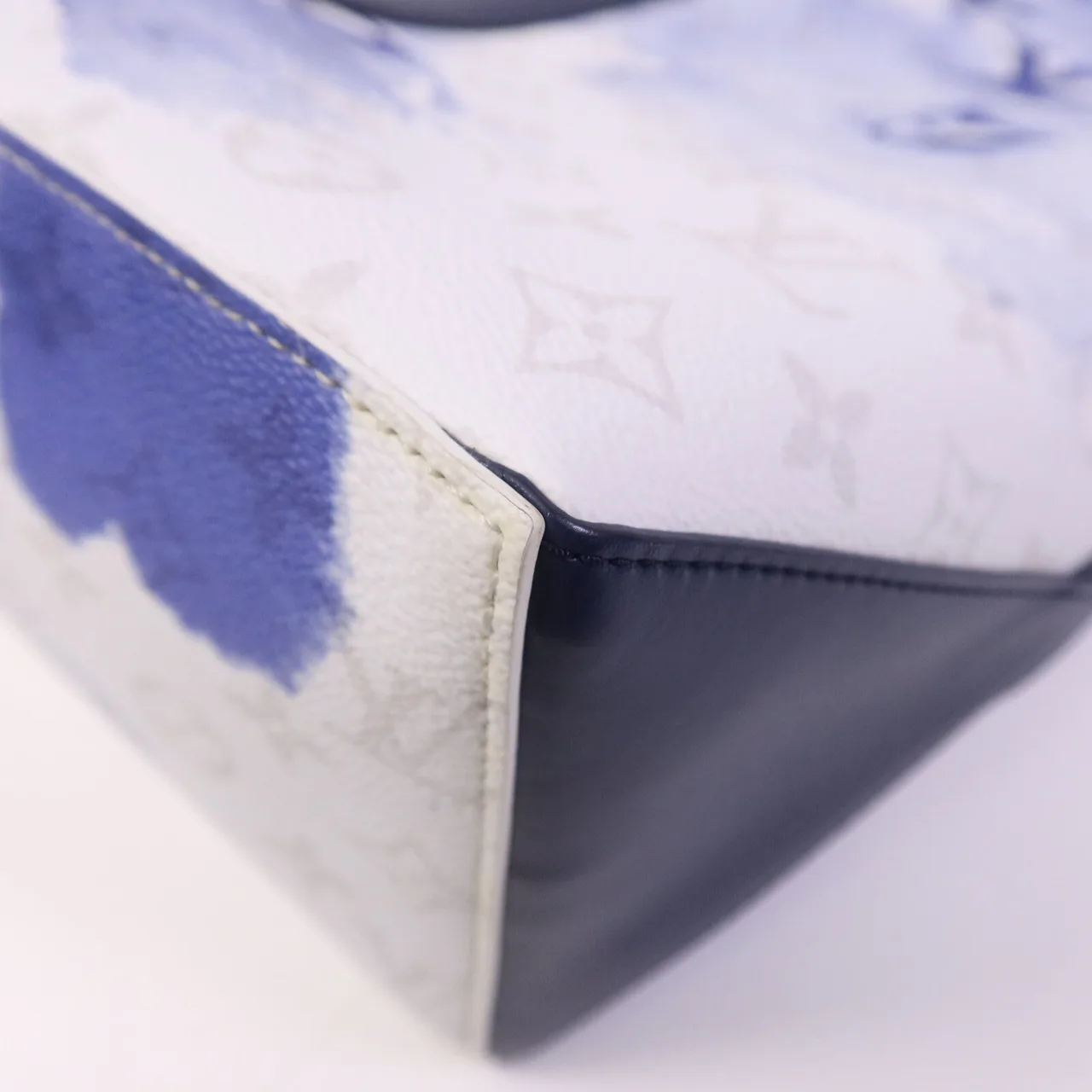 LOUIS VUITTON M45755 2-Way Bag Coated Canvas 藍色 / Blue Coated Canvas Rank A - Thumbnail 12