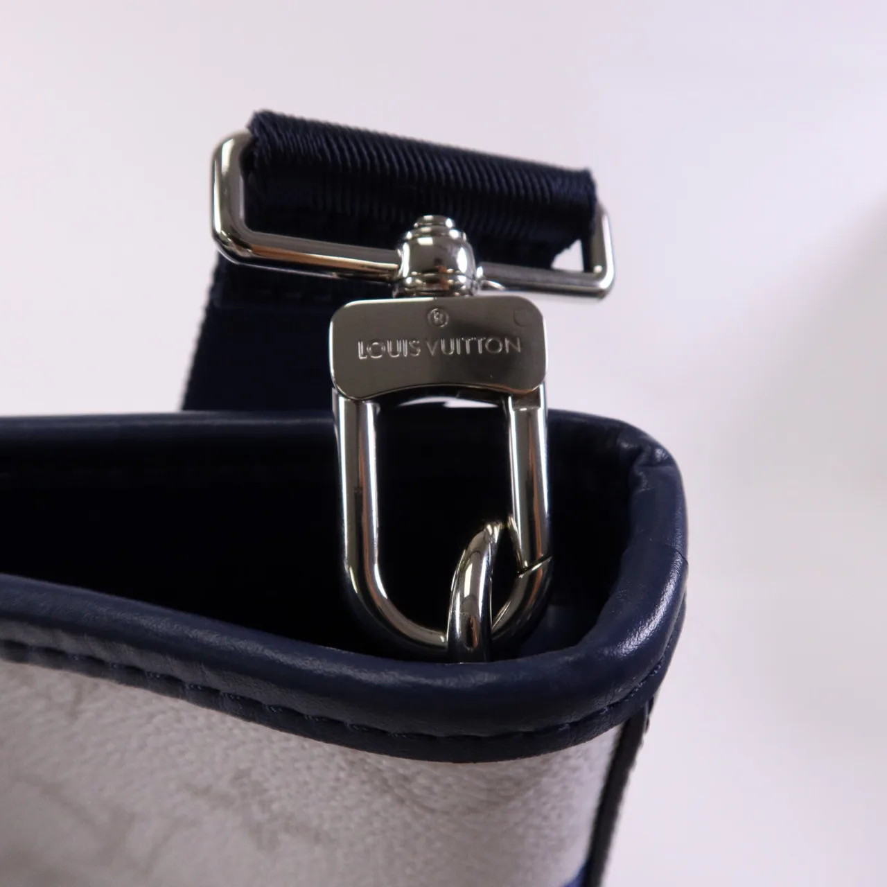 LOUIS VUITTON M45755 2-Way Bag Coated Canvas 藍色 / Blue Coated Canvas Rank A - Thumbnail 14