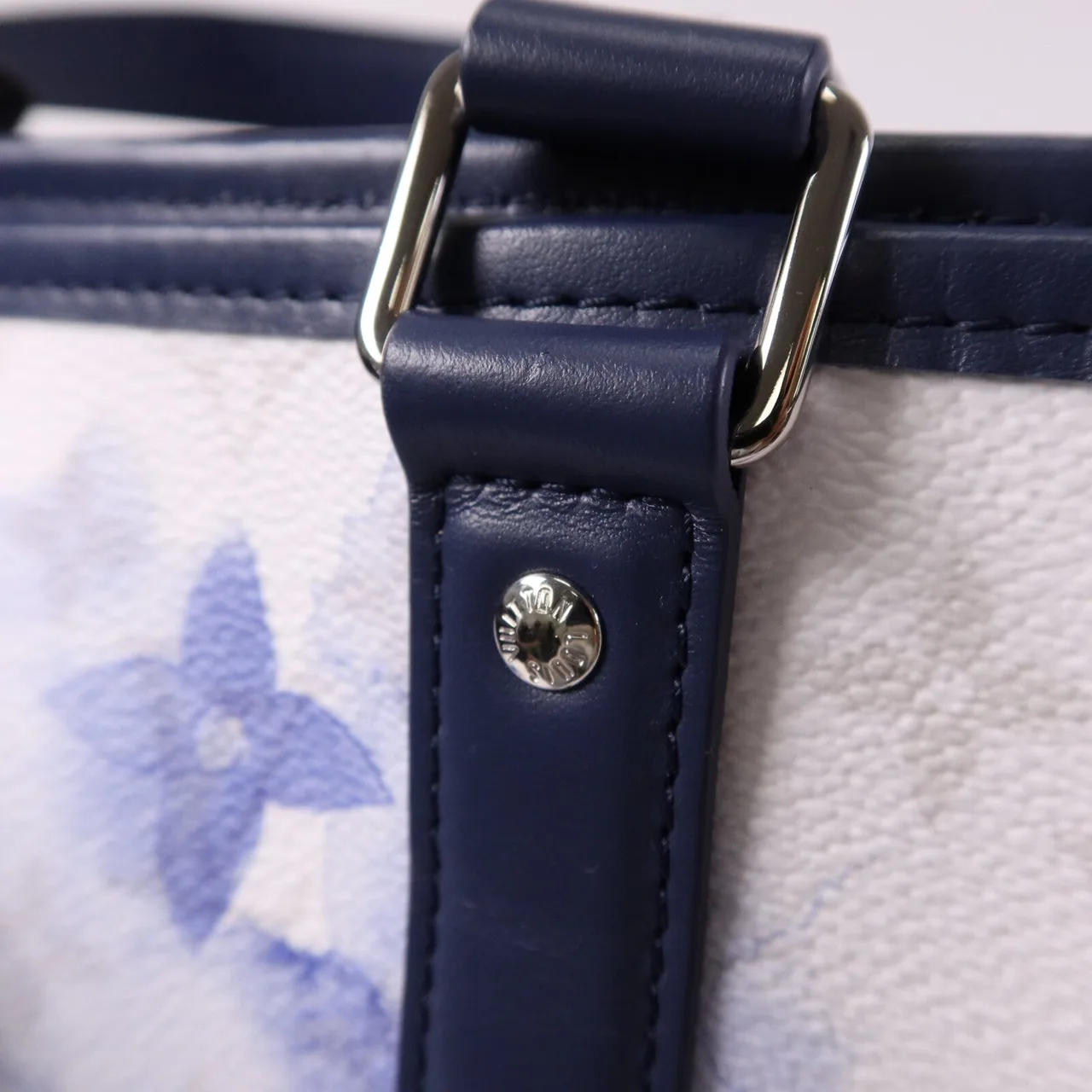 LOUIS VUITTON M45755 2-Way Bag Coated Canvas 藍色 / Blue Coated Canvas Rank A - Thumbnail 15