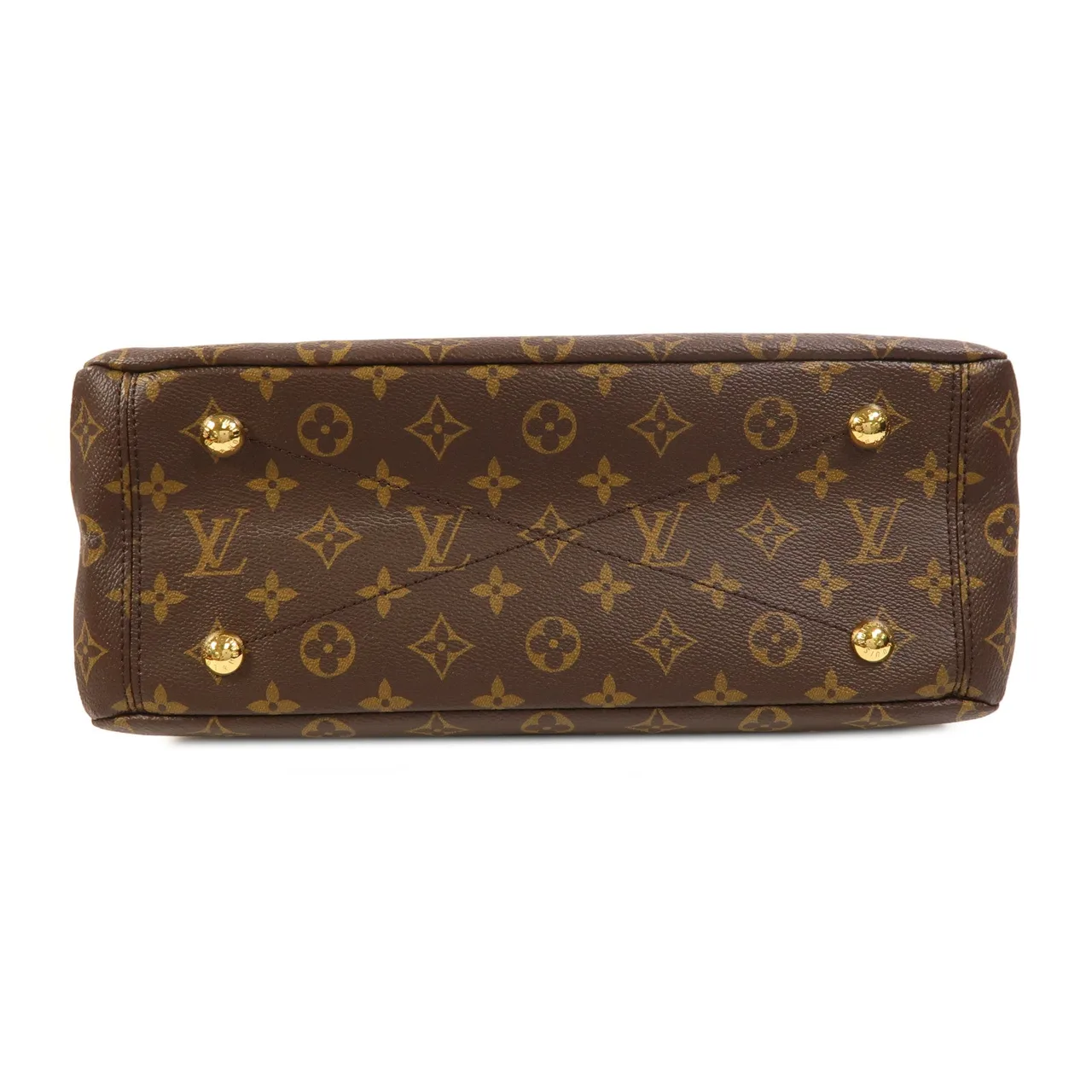 LOUIS VUITTON Pallas M41175 2-Way Bag Coated Canvas 棕色 / Brown Coated Canvas Rank A - Thumbnail 4