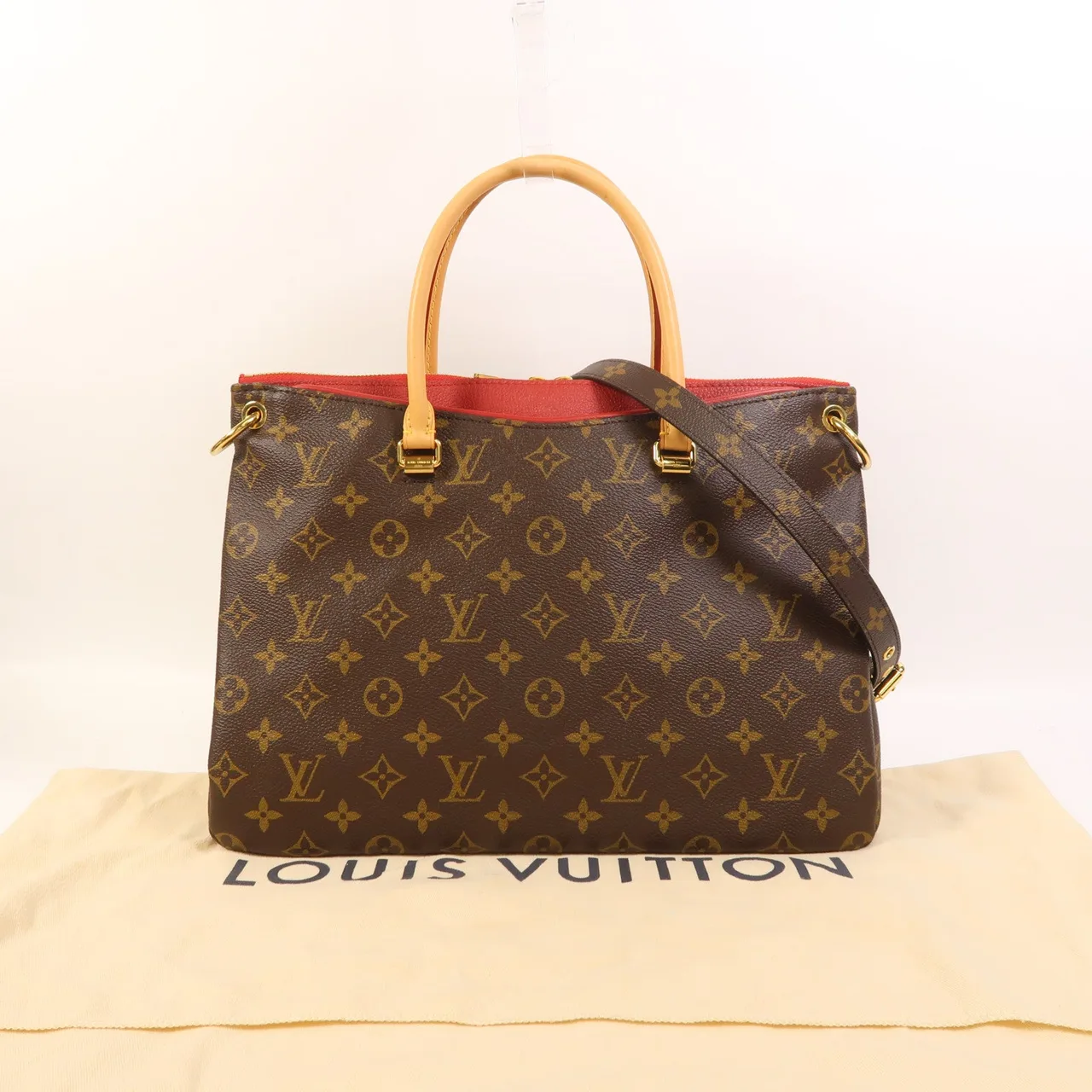 LOUIS VUITTON Pallas M41175 2-Way Bag Coated Canvas 棕色 / Brown Coated Canvas Rank A - Thumbnail 11