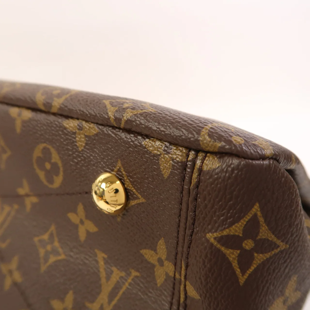 LOUIS VUITTON Pallas M41175 2-Way Bag Coated Canvas 棕色 / Brown Coated Canvas Rank A - Thumbnail 12