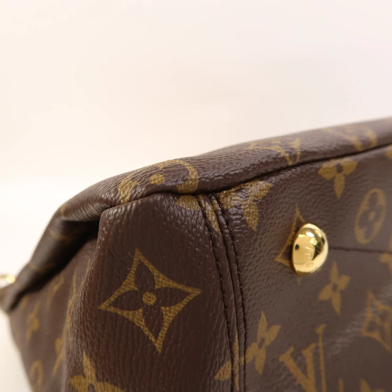 LOUIS VUITTON Pallas M41175 2-Way Bag Coated Canvas 棕色 / Brown Coated Canvas Rank A - Thumbnail 13