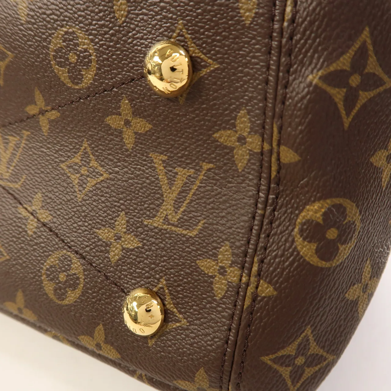 LOUIS VUITTON Pallas M41175 2-Way Bag Coated Canvas 棕色 / Brown Coated Canvas Rank A - Thumbnail 22