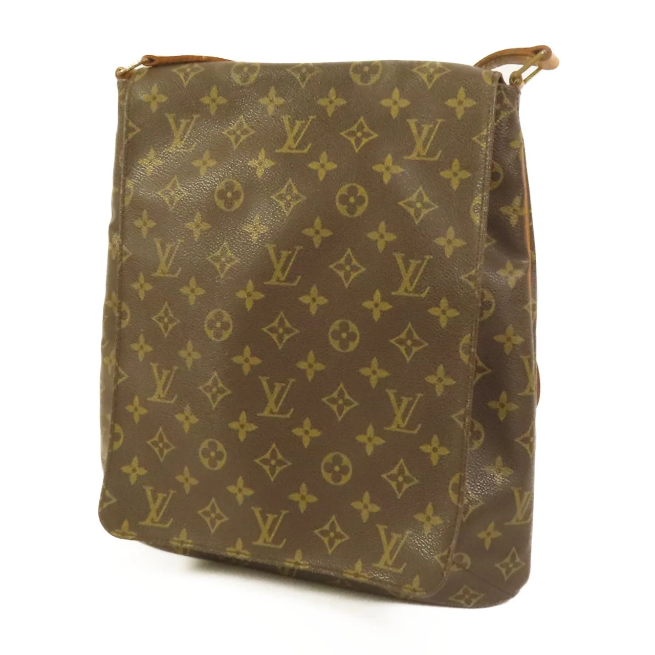 LOUIS VUITTON Musette M51256 Shoulder Bag Coated Canvas 棕色 / Brown Coated Canvas Rank B - Thumbnail 3