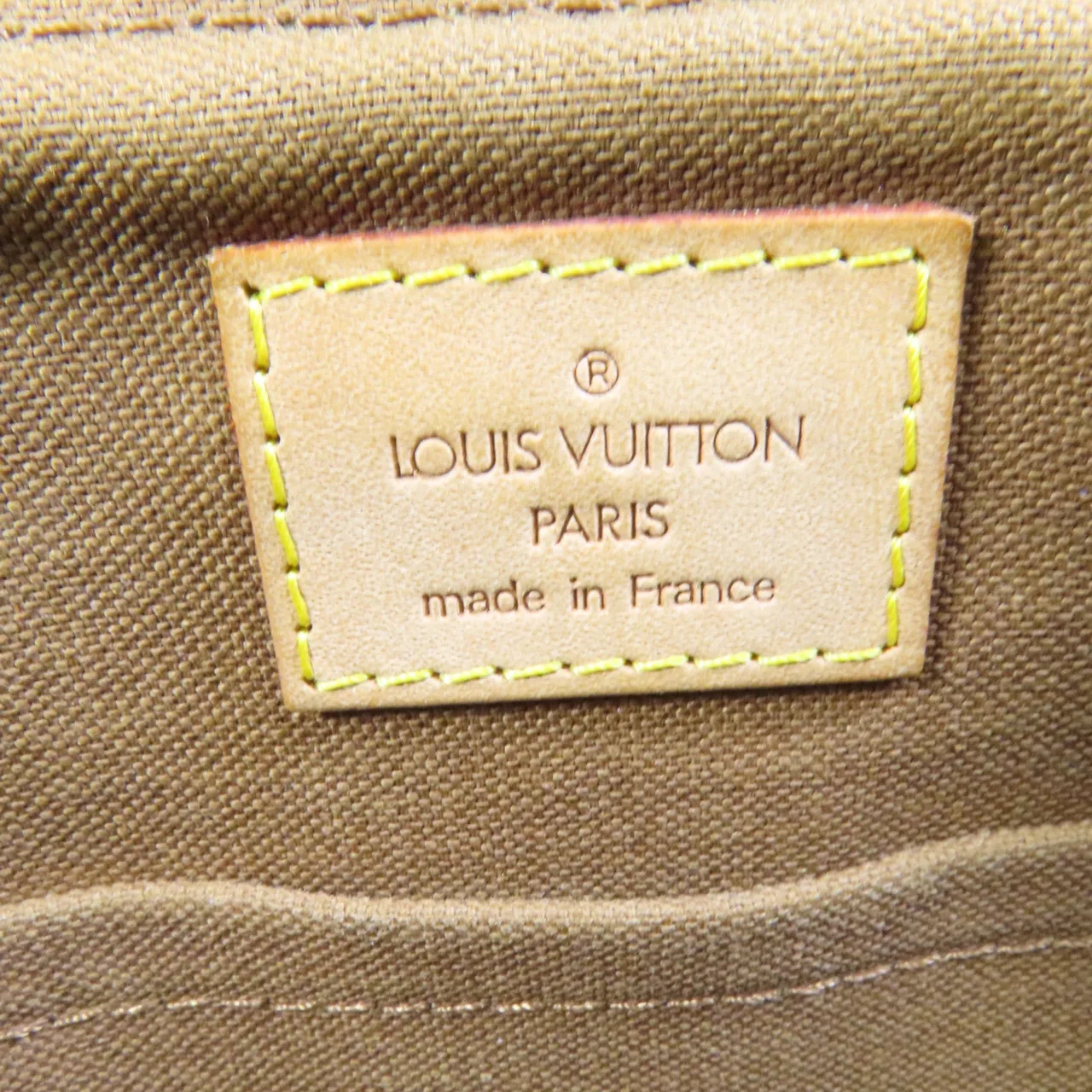 LOUIS VUITTON Palermo M40145 2-Way Bag Coated Canvas 棕色 Coated Canvas Rank B - Thumbnail 12
