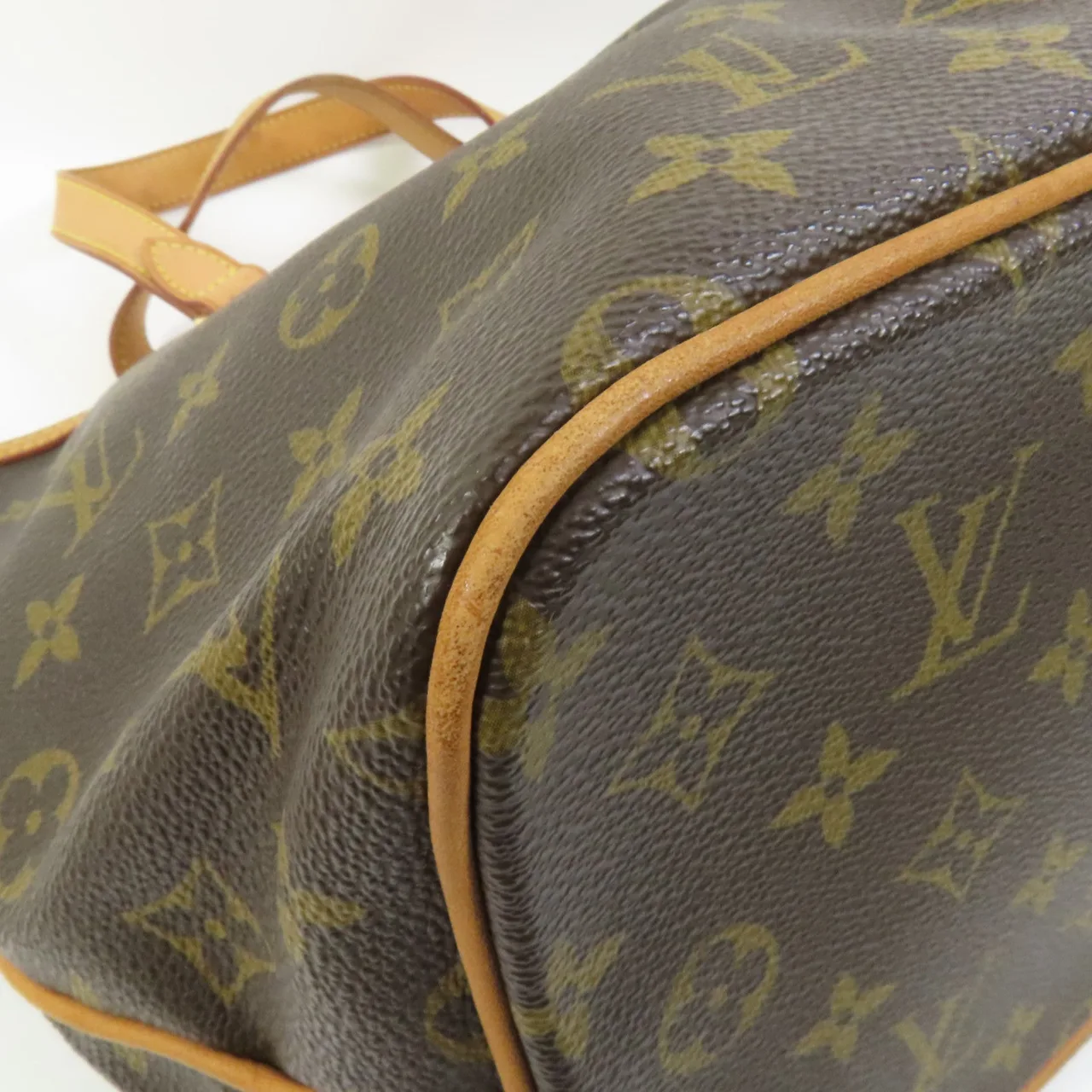 LOUIS VUITTON Palermo M40145 2-Way Bag Coated Canvas 棕色 Coated Canvas Rank B - Thumbnail 13