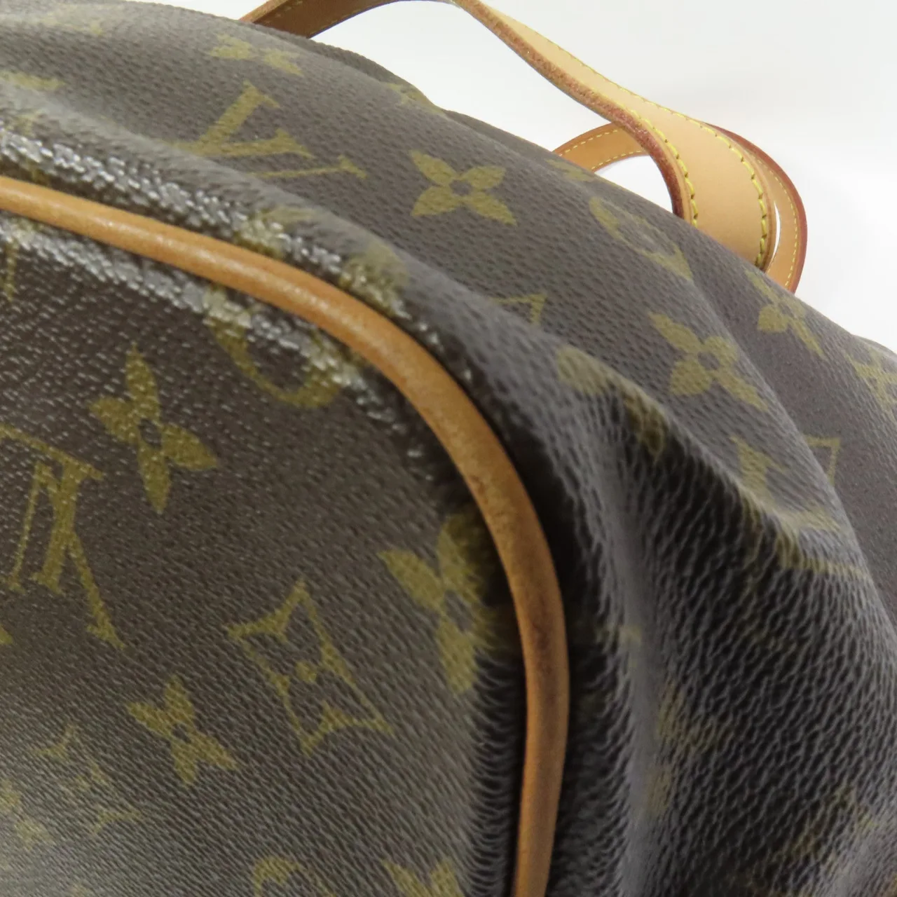 LOUIS VUITTON Palermo M40145 2-Way Bag Coated Canvas 棕色 Coated Canvas Rank B - Thumbnail 14