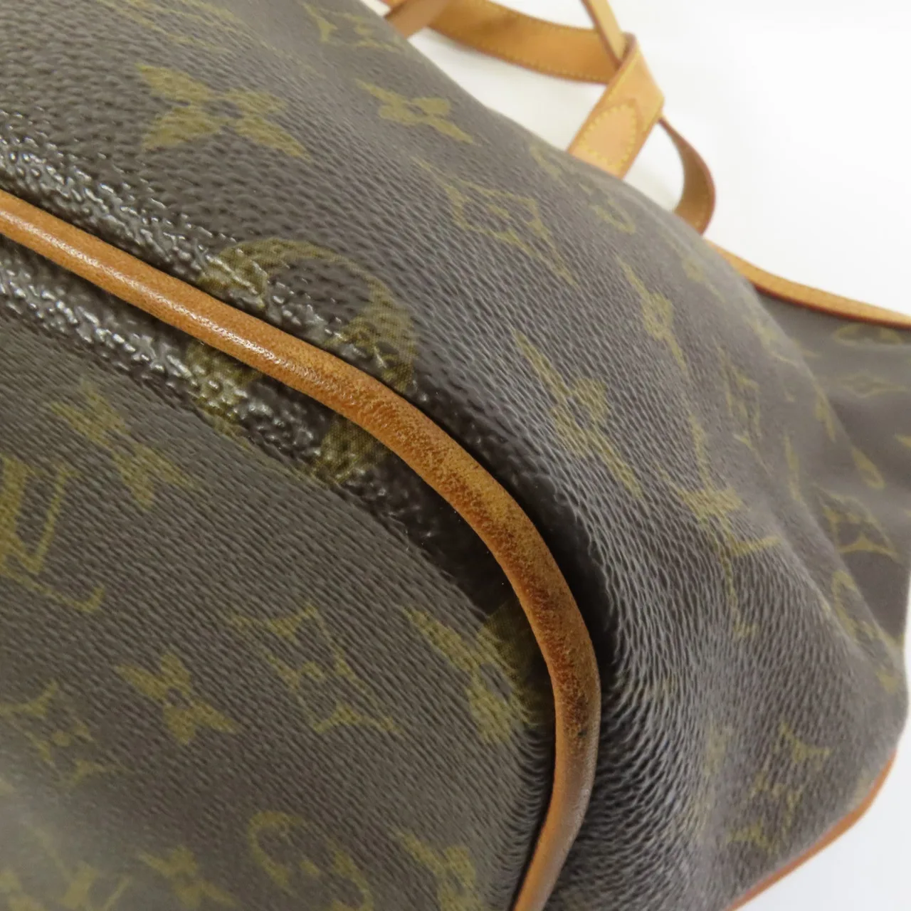 LOUIS VUITTON Palermo M40145 2-Way Bag Coated Canvas 棕色 Coated Canvas Rank B - Thumbnail 15