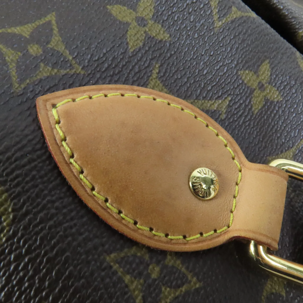 LOUIS VUITTON Palermo M40145 2-Way Bag Coated Canvas 棕色 Coated Canvas Rank B - Thumbnail 18