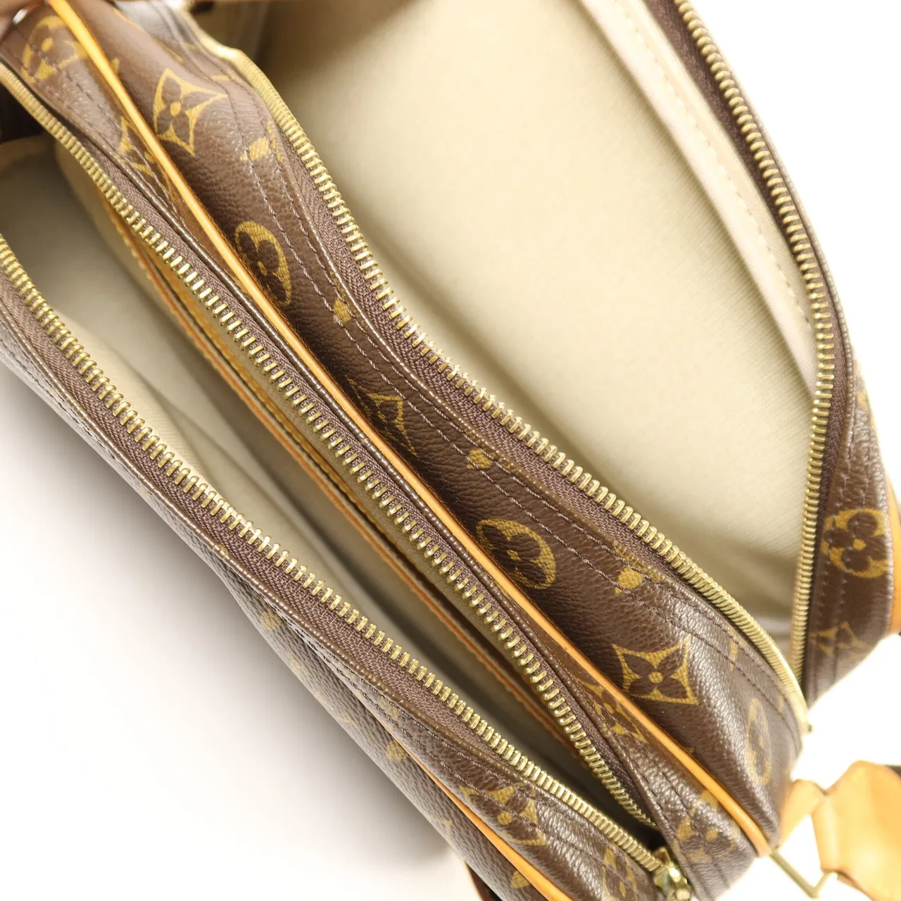 LOUIS VUITTON Reporter M45254 Shoulder Bag Coated Canvas 棕色 / Brown Coated Canvas Rank B - Thumbnail 5