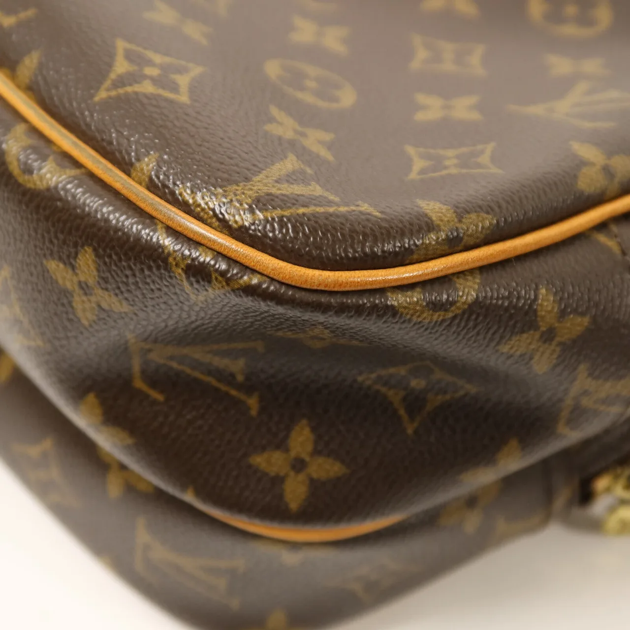 LOUIS VUITTON Reporter M45254 Shoulder Bag Coated Canvas 棕色 / Brown Coated Canvas Rank B - Thumbnail 13