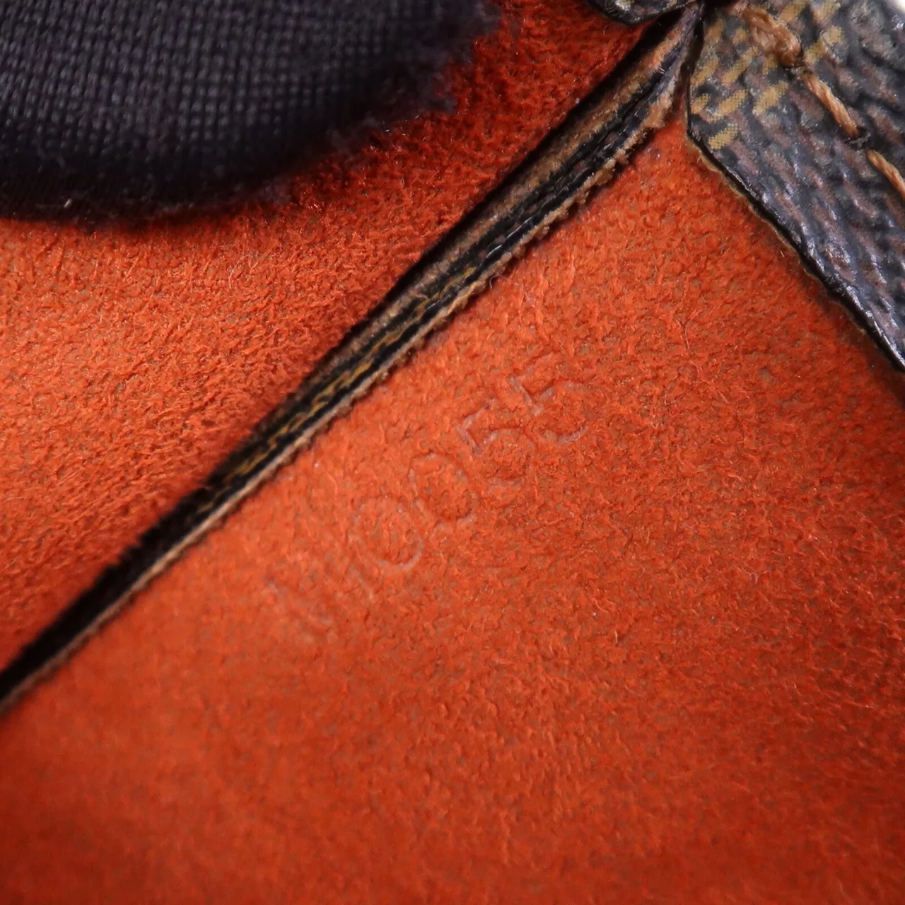 LOUIS VUITTON Sac Plat N51140 Tote Bag Coated Canvas 棕色 Coated Canvas Rank C - Thumbnail 9