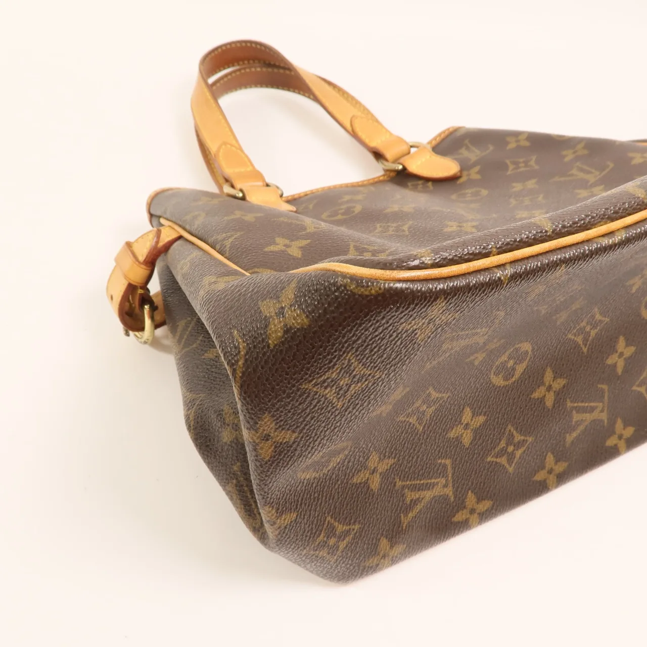 LOUIS VUITTON Batignolles M51156 Tote Bag Coated Canvas 棕色 Coated Canvas Rank B - Thumbnail 9