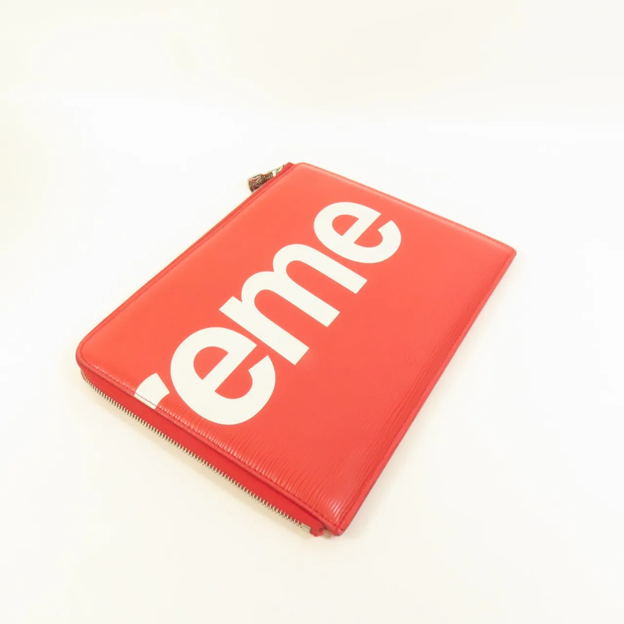 LOUIS VUITTON M67722 Clutch Calfskin 紅色 / Red Calfskin Rank B - Thumbnail 5