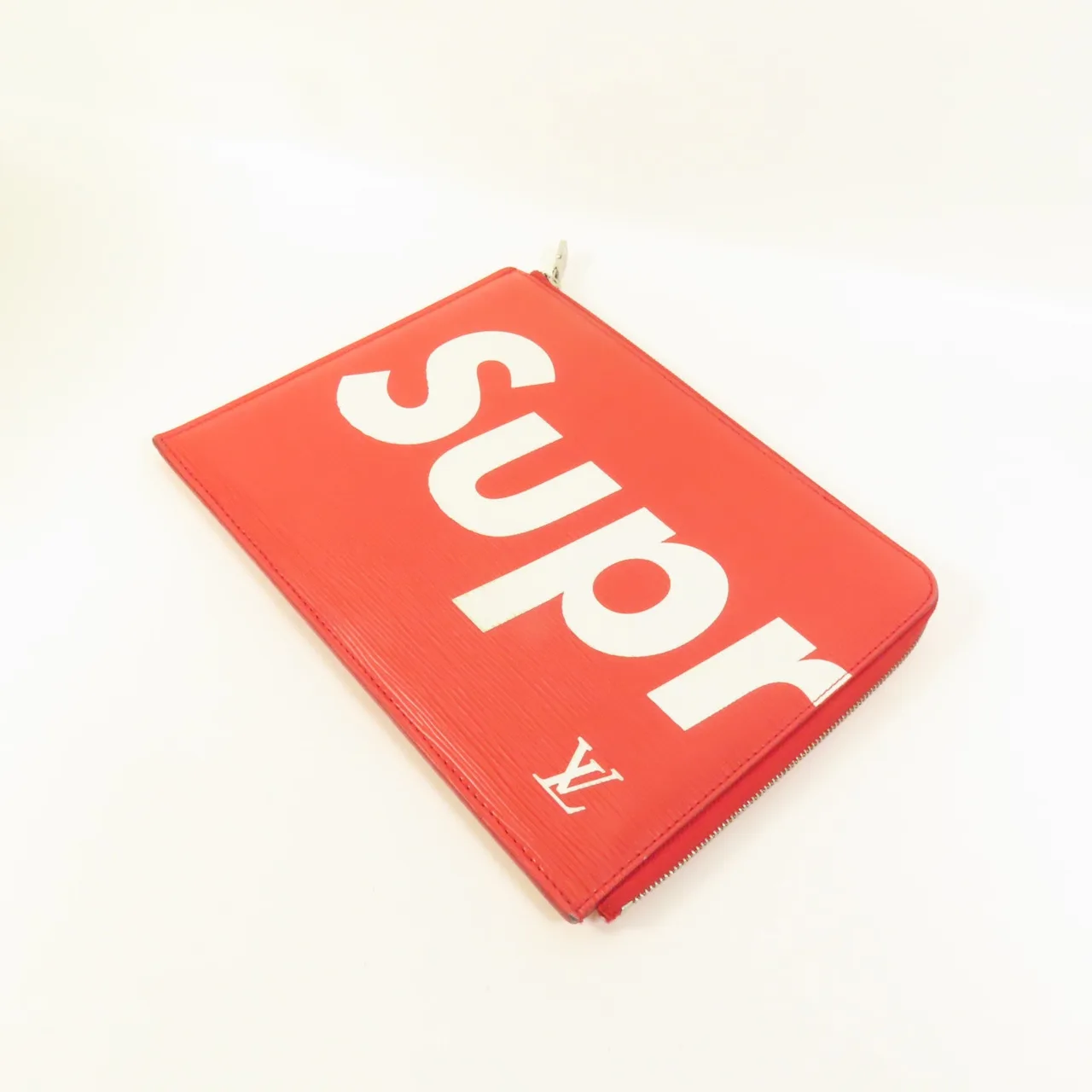 LOUIS VUITTON M67722 Clutch Calfskin 紅色 / Red Calfskin Rank B - Thumbnail 6