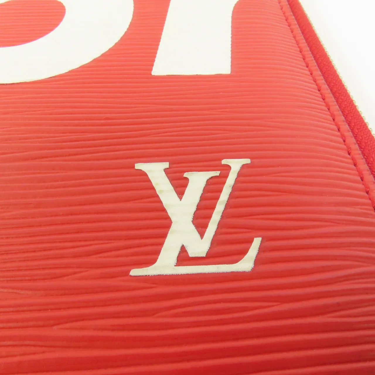 LOUIS VUITTON M67722 Clutch Calfskin 紅色 / Red Calfskin Rank B - Thumbnail 9