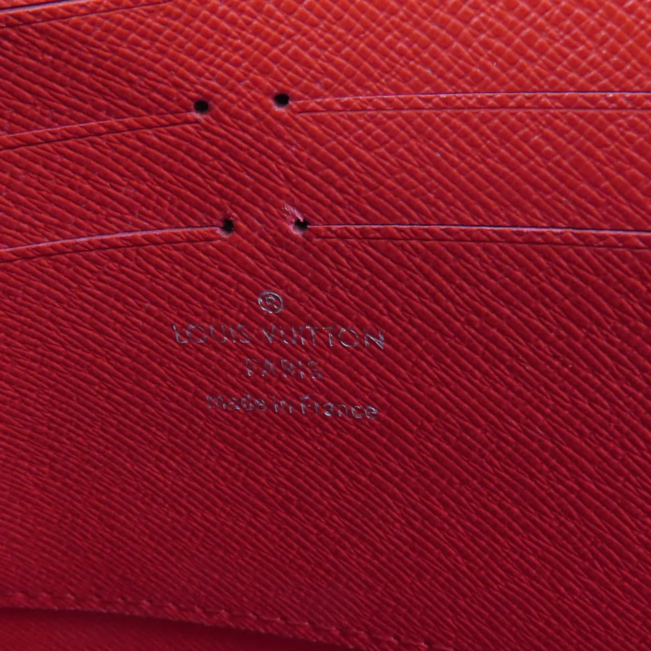 LOUIS VUITTON M67722 Clutch Calfskin 紅色 / Red Calfskin Rank B - Thumbnail 10