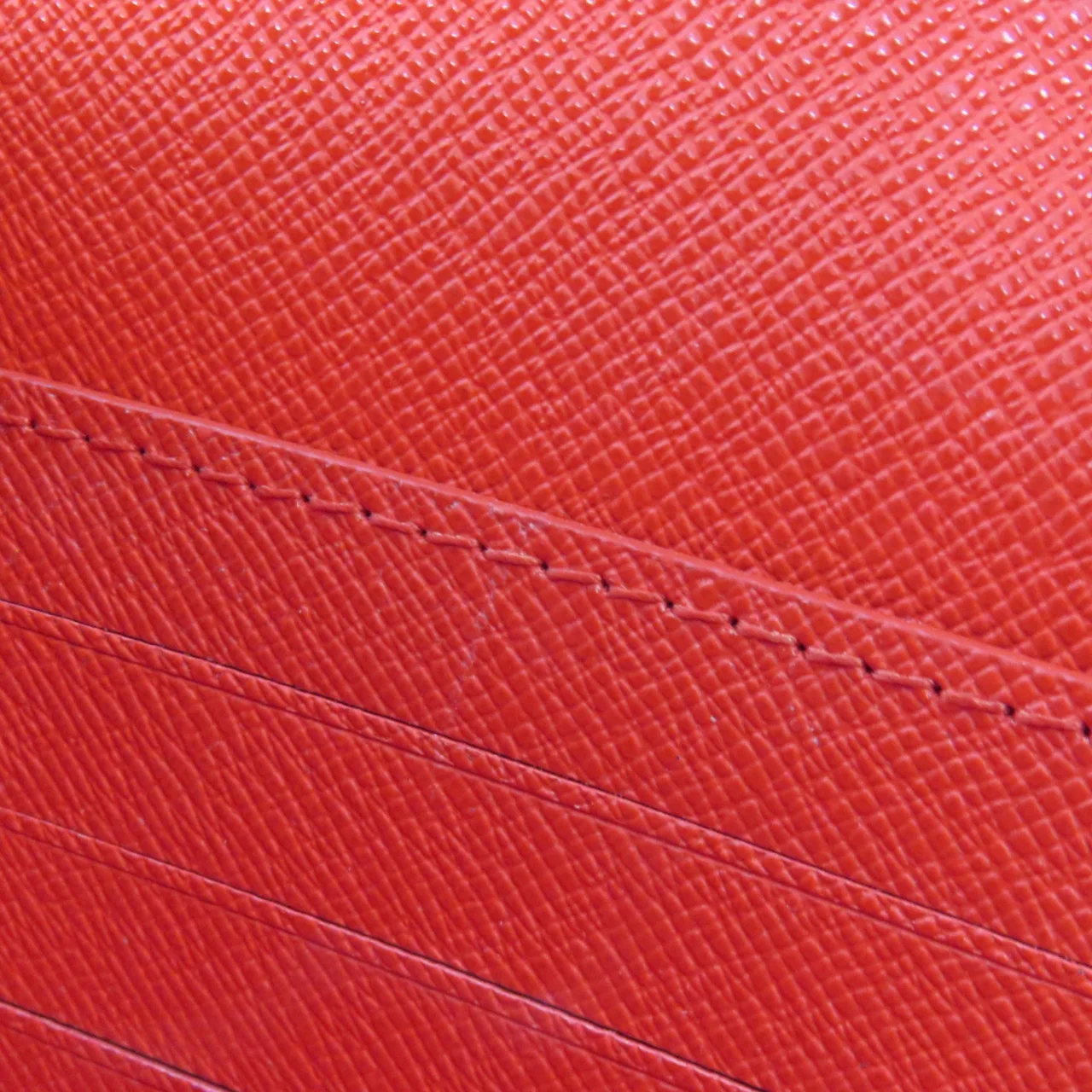 LOUIS VUITTON M67722 Clutch Calfskin 紅色 / Red Calfskin Rank B - Thumbnail 11