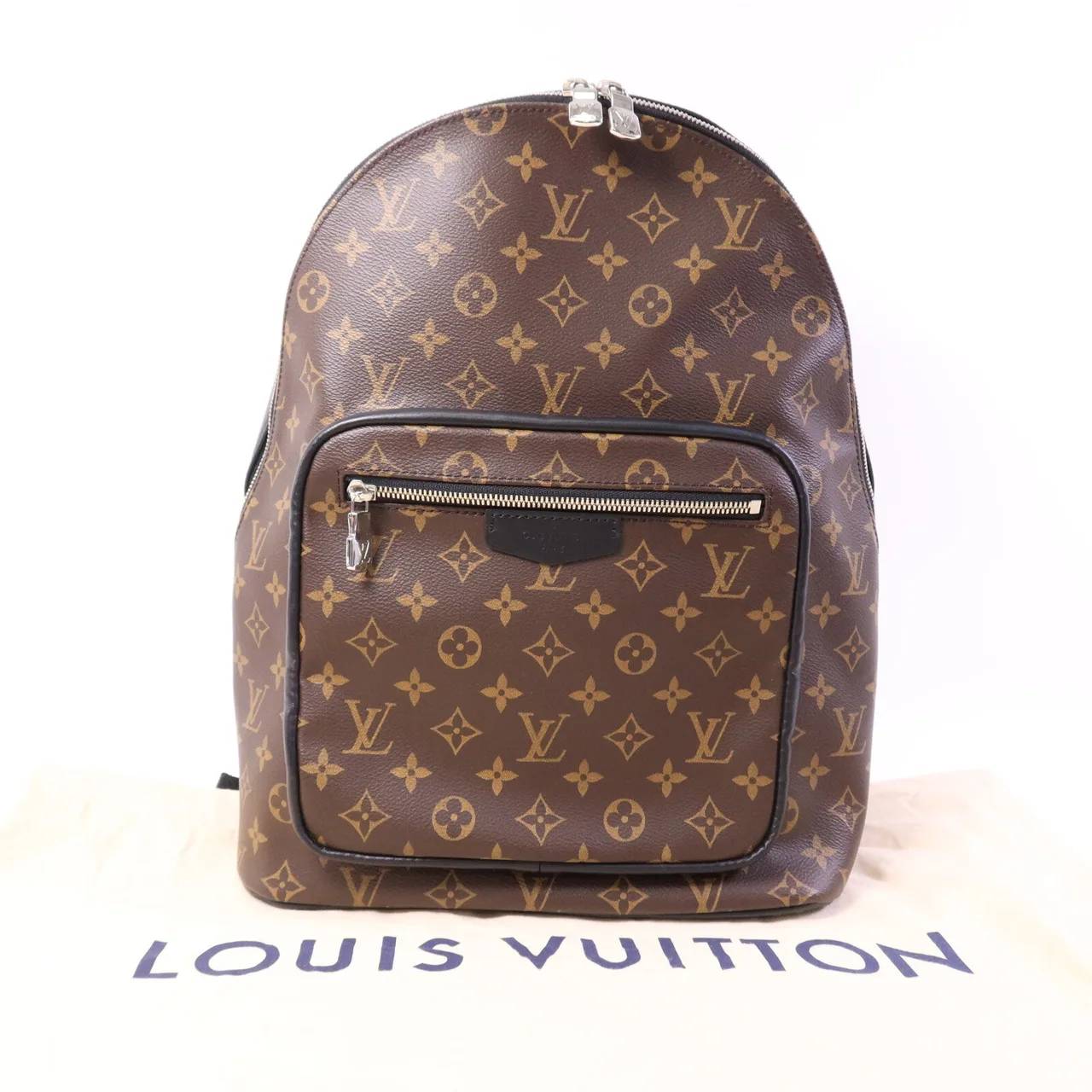LOUIS VUITTON Josh M45349 Backpack Coated Canvas 棕色 / Brown Coated Canvas Rank A - Thumbnail 9